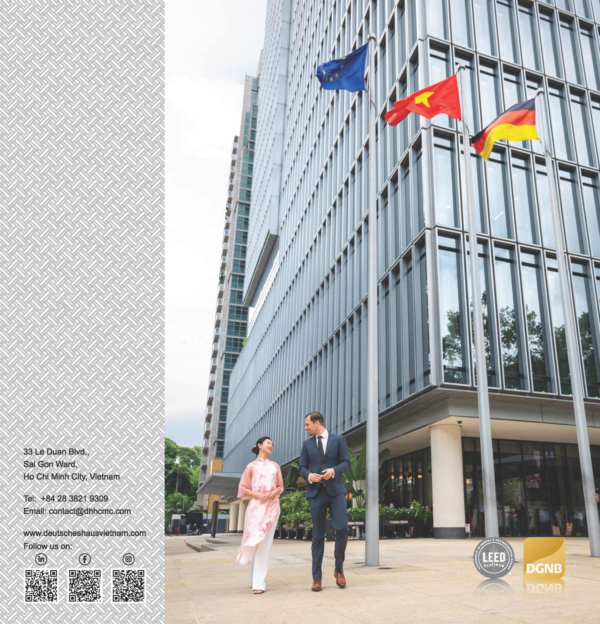 Deutsches Haus Ho Chi Minh City Facebook ad: Thank you to our tenants, partners, and community…