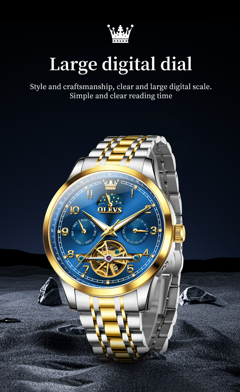 Royal brands collection Facebook ad: The Classic Olevs Automatic Watch