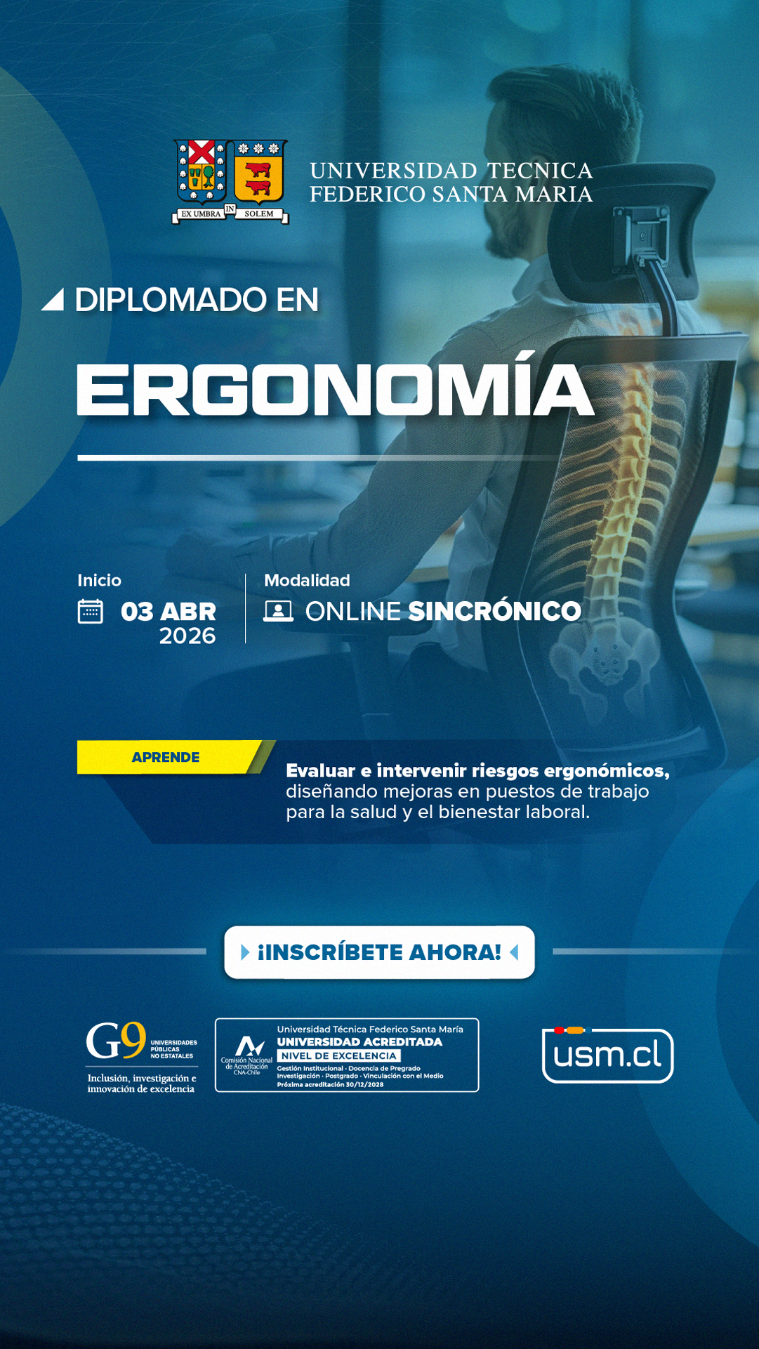 Postgrados y Educación Continua USM Facebook ad