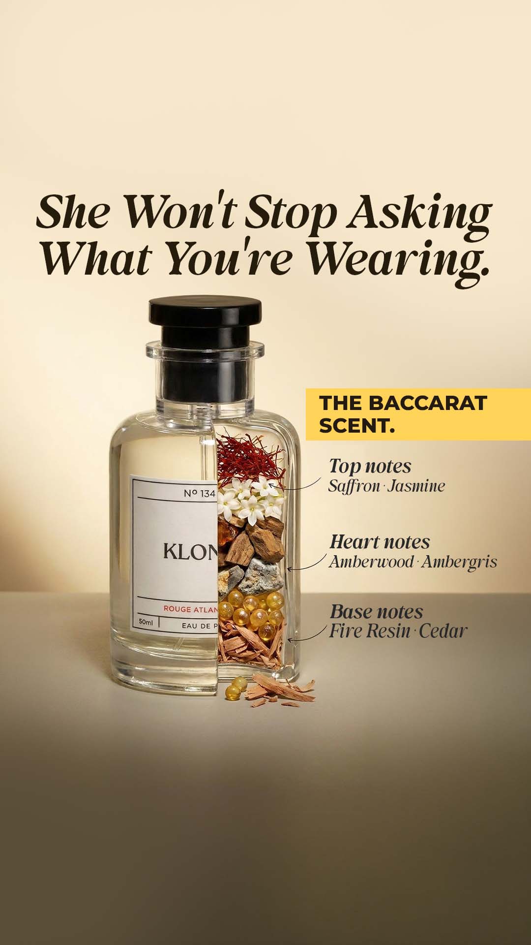 Klone Scents Facebook ad