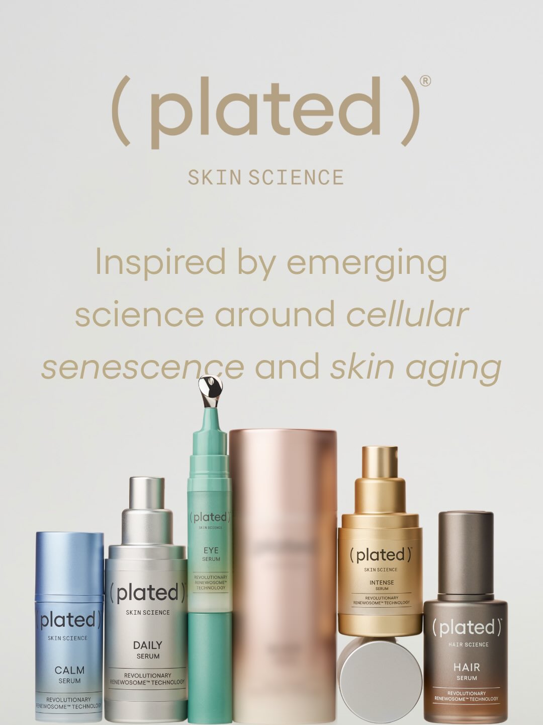 (plated) skinscience skincare  Facebook ad