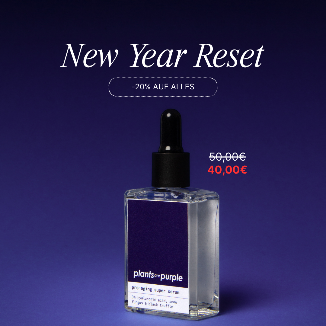 Plants are Purple Facebook ad: -20% AUF ALLES