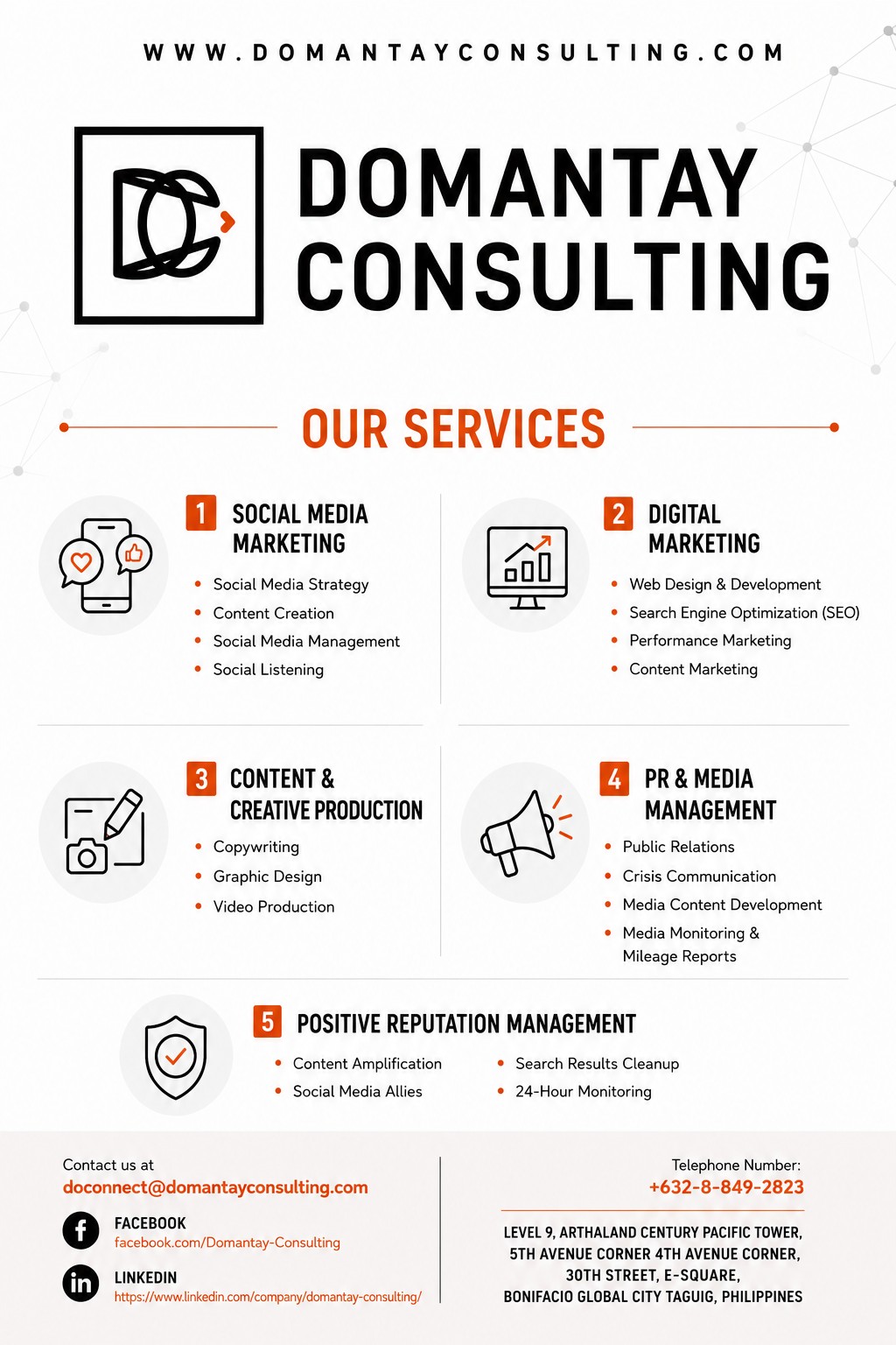 Domantay Consulting Facebook ad: Domantay Consulting works with businesses and…