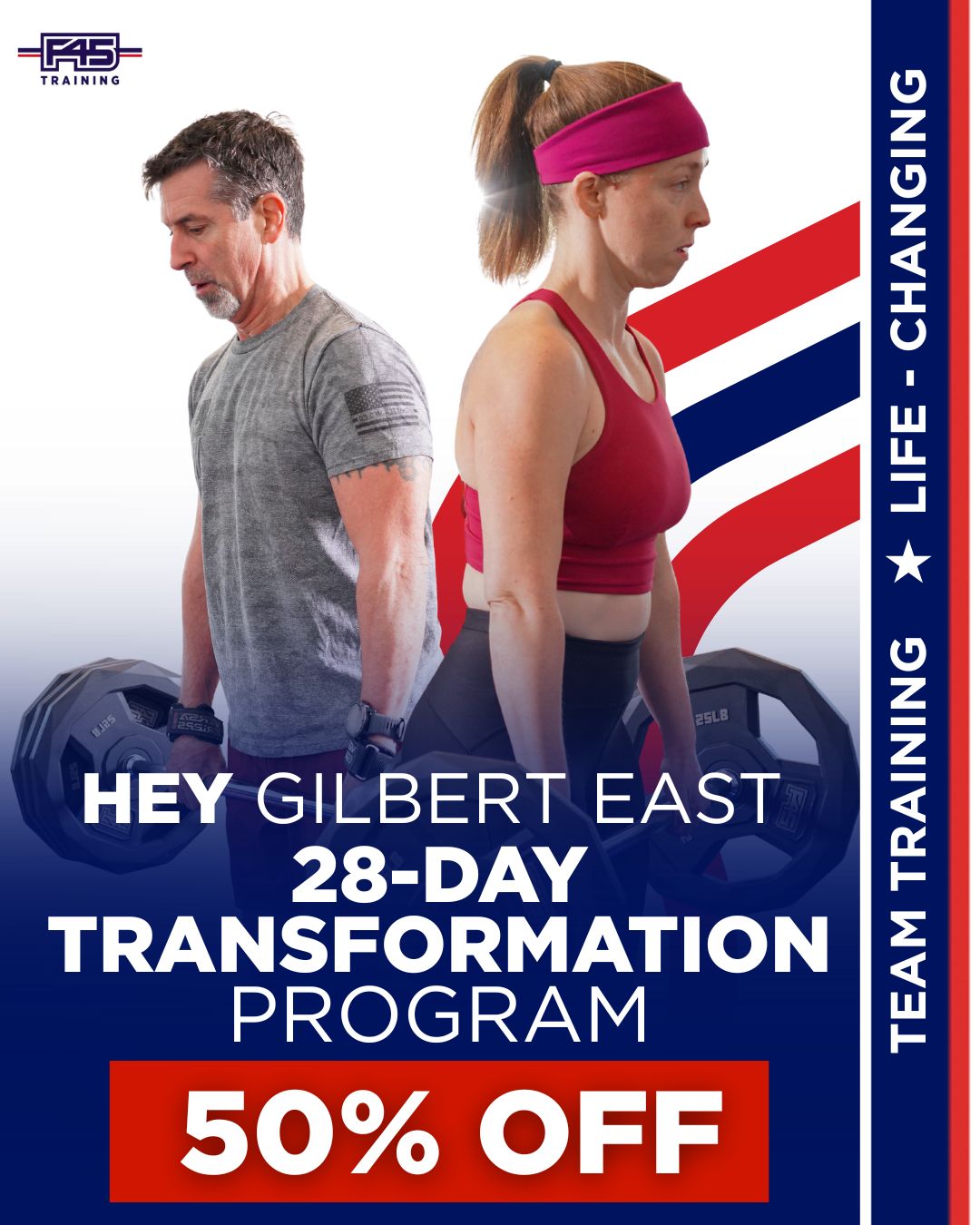 F45 Training Gilbert East Facebook ad