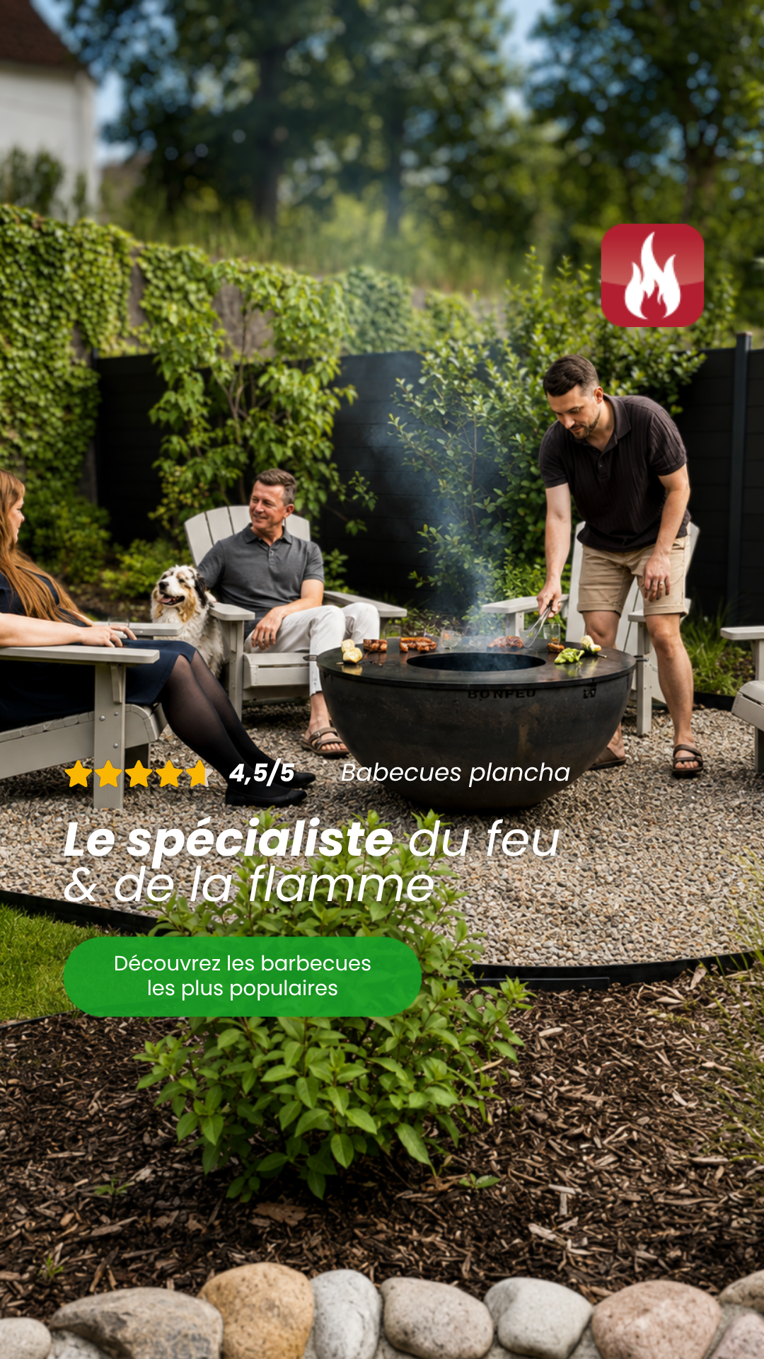 Boutiquefoyerexterieur.fr Facebook ad: Un jardin prêt pour l'automne