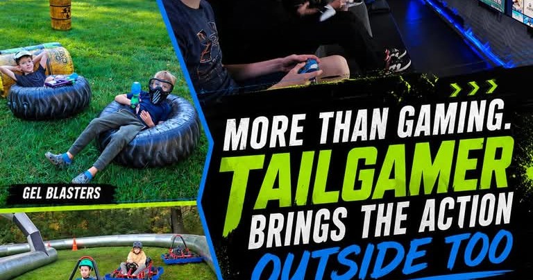 TailGamer LLC Facebook ad: Level Up the Party