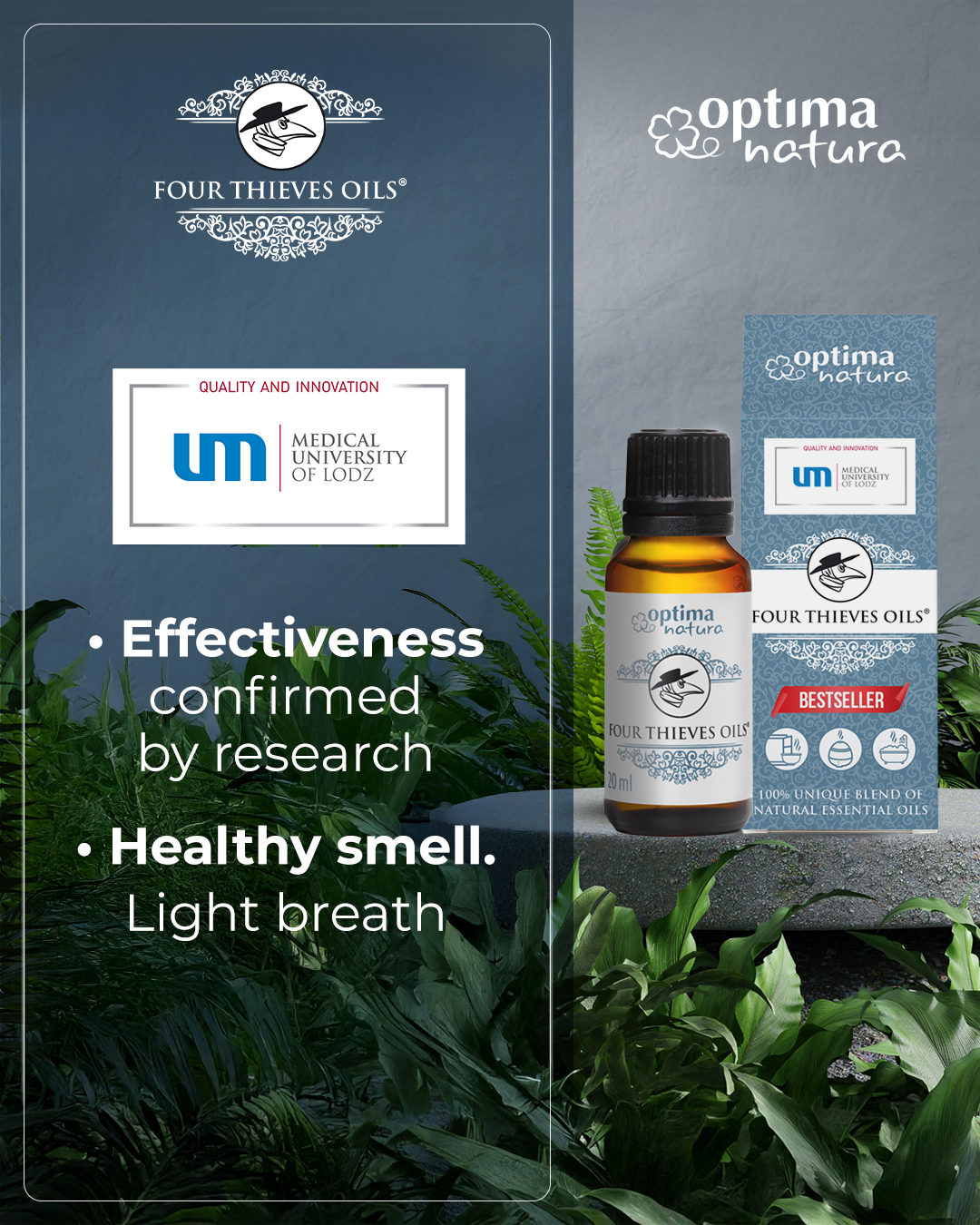 Optima Natura UK Facebook ad: Available at Boots