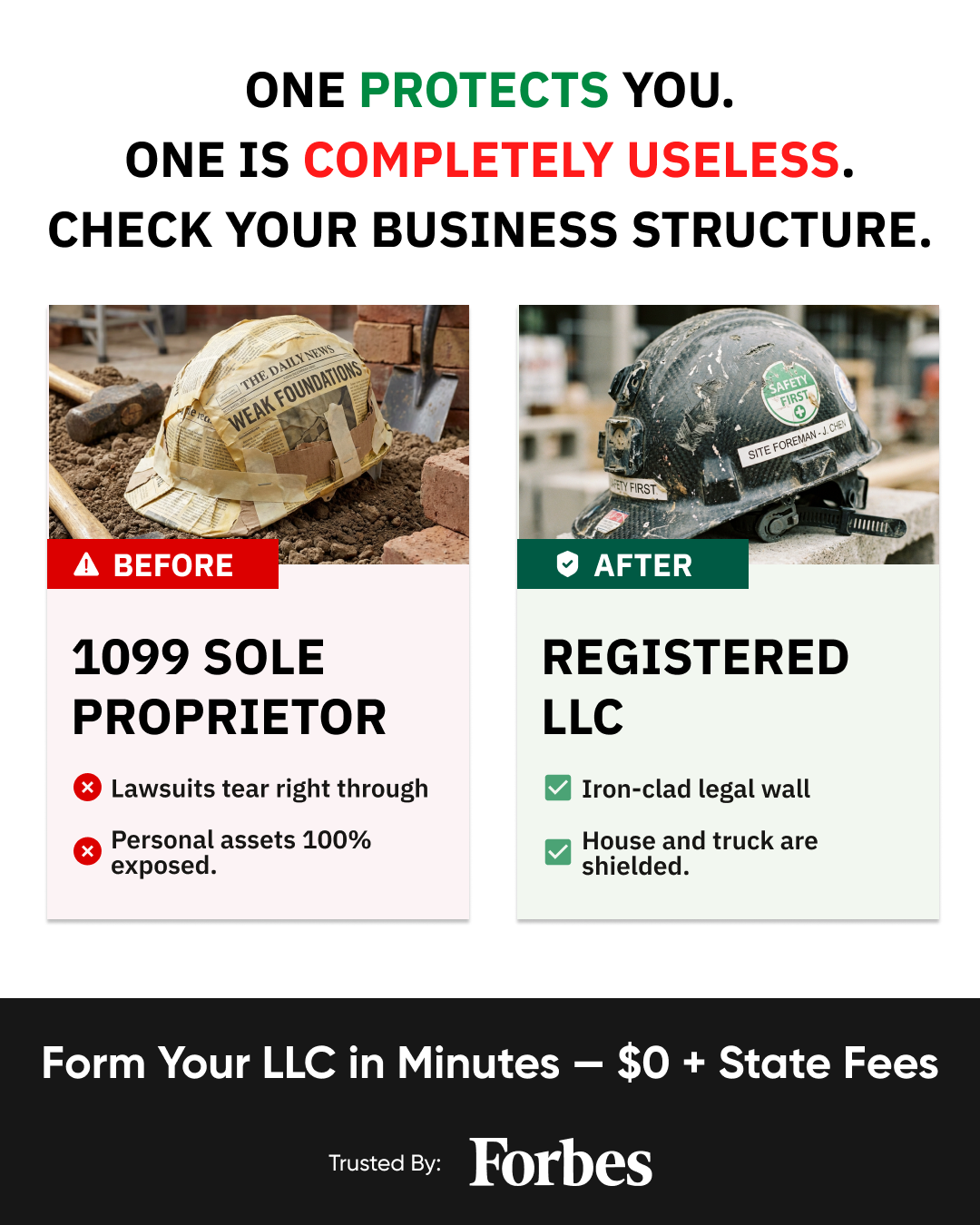 Formations.LLC Facebook ad: THE $15,300 TAX LOOPHOLE YOUR CPA FORGOT TO MENTION.