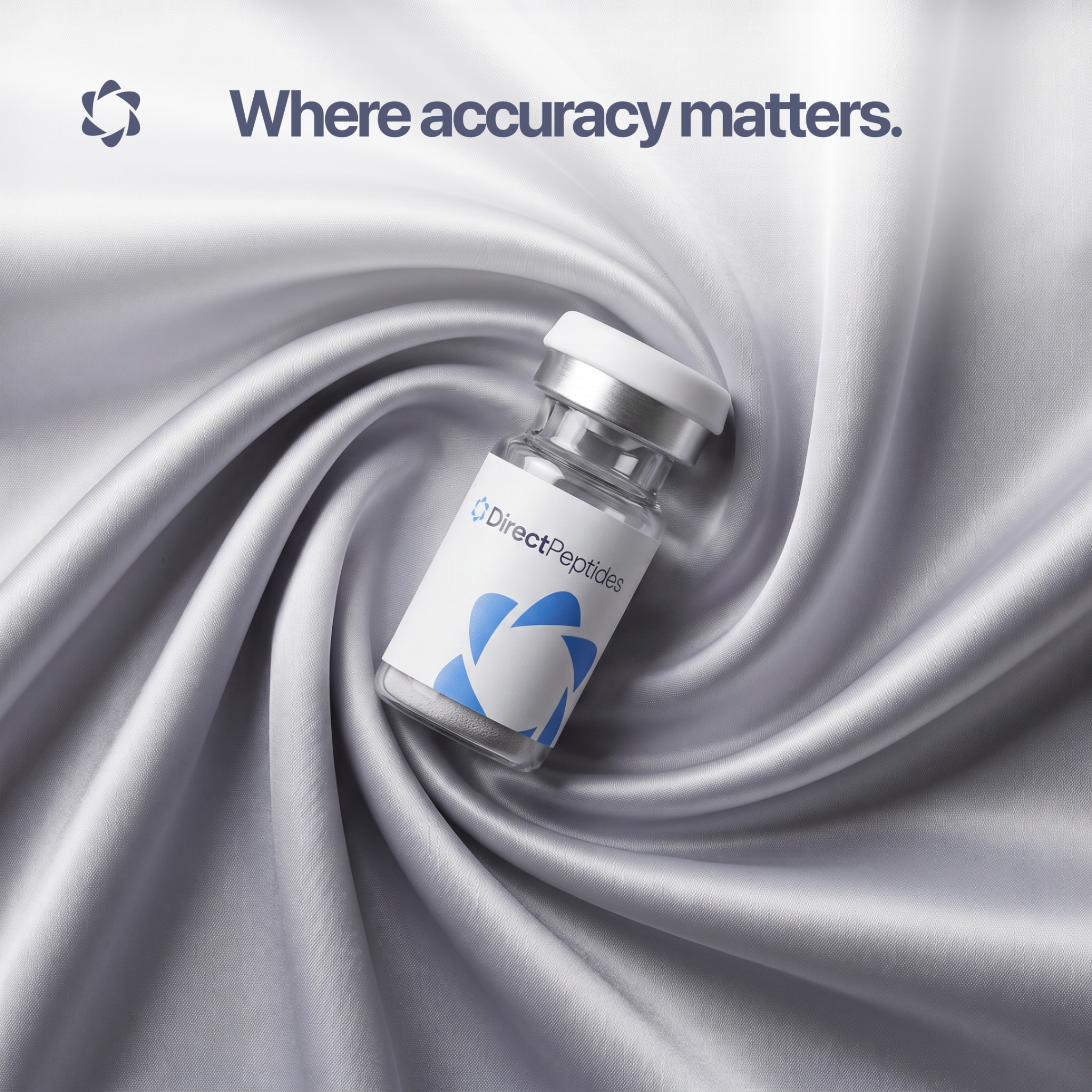 Direct Peptides Facebook ad: Trusted by Researchers