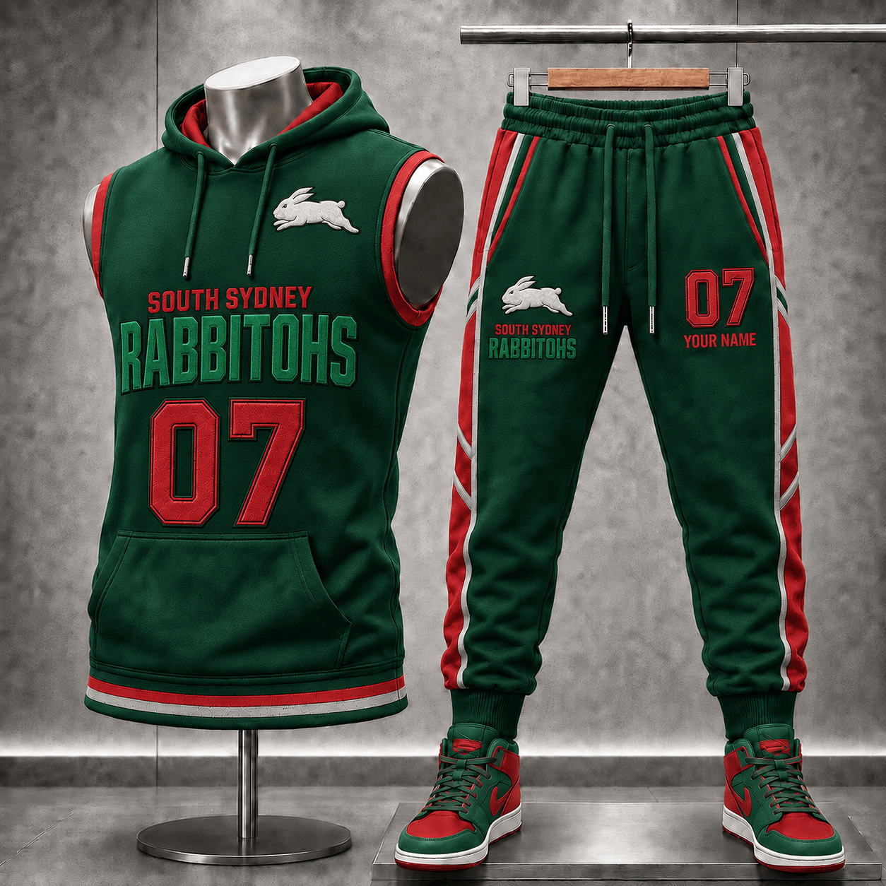 NRL Rabbitohs Gifts Facebook ad: SOUTHS FANS: Custom Merch Just Dropped