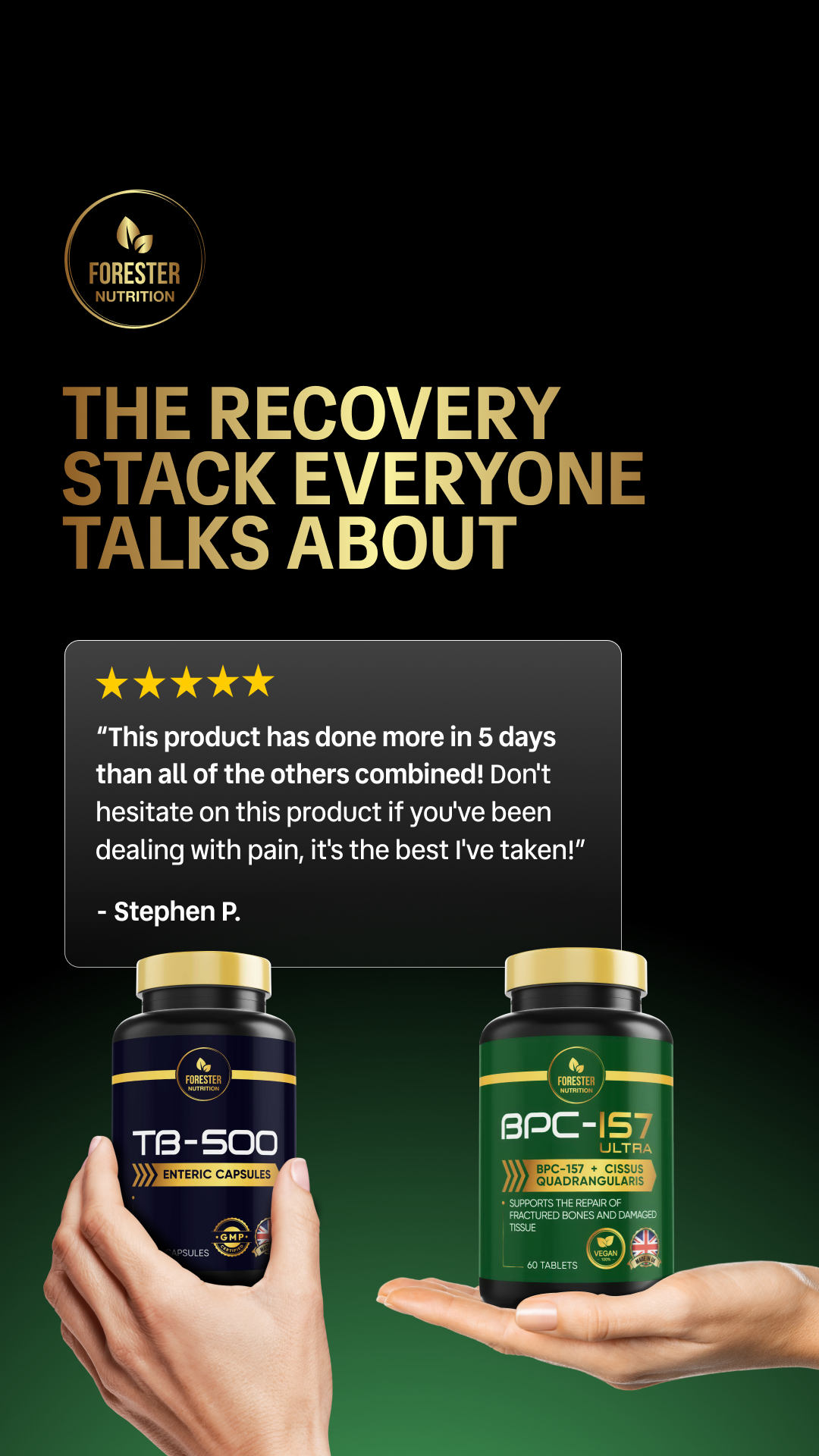 Forester Nutrition  Facebook ad
