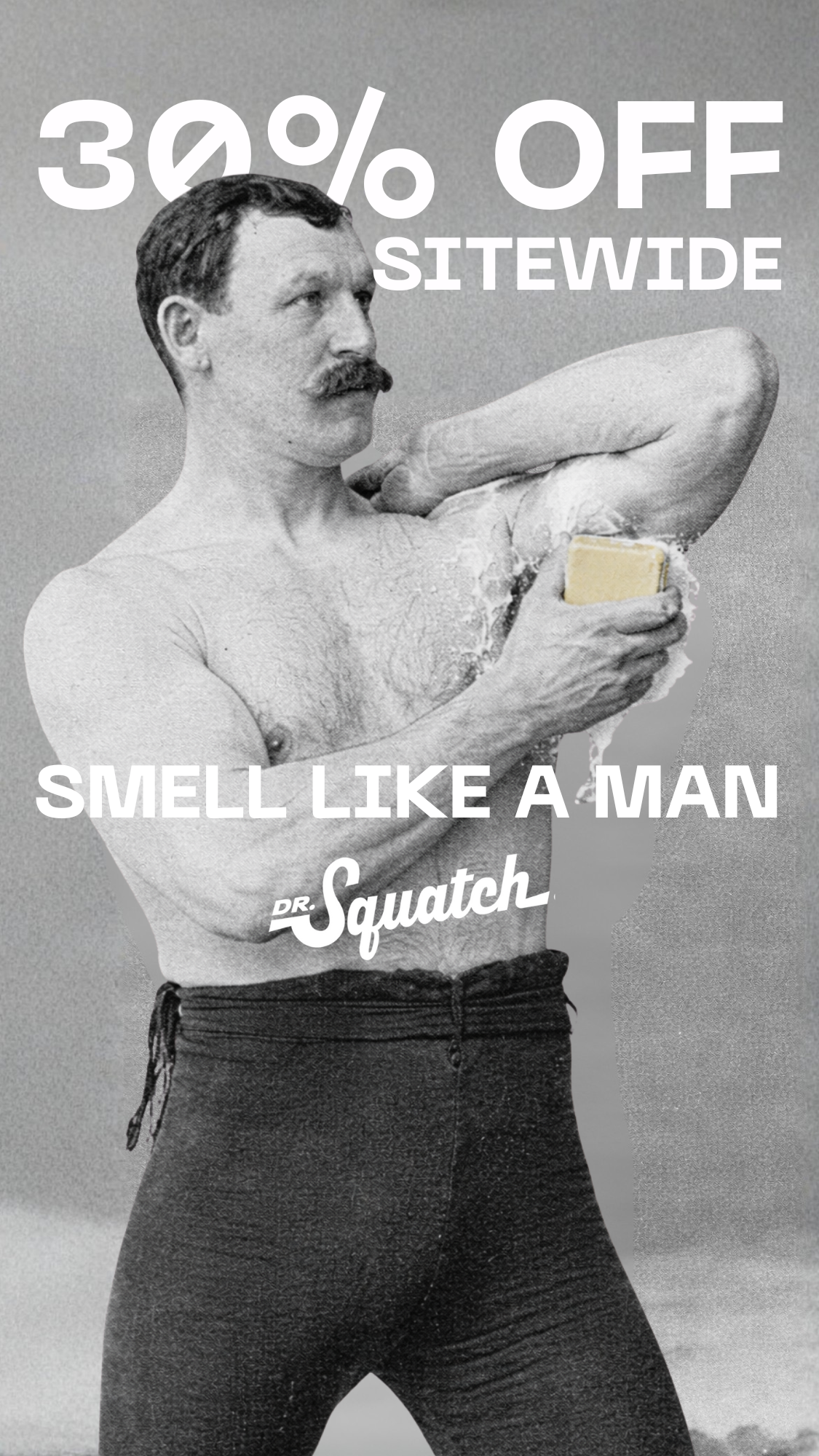 Dr. Squatch Facebook ad