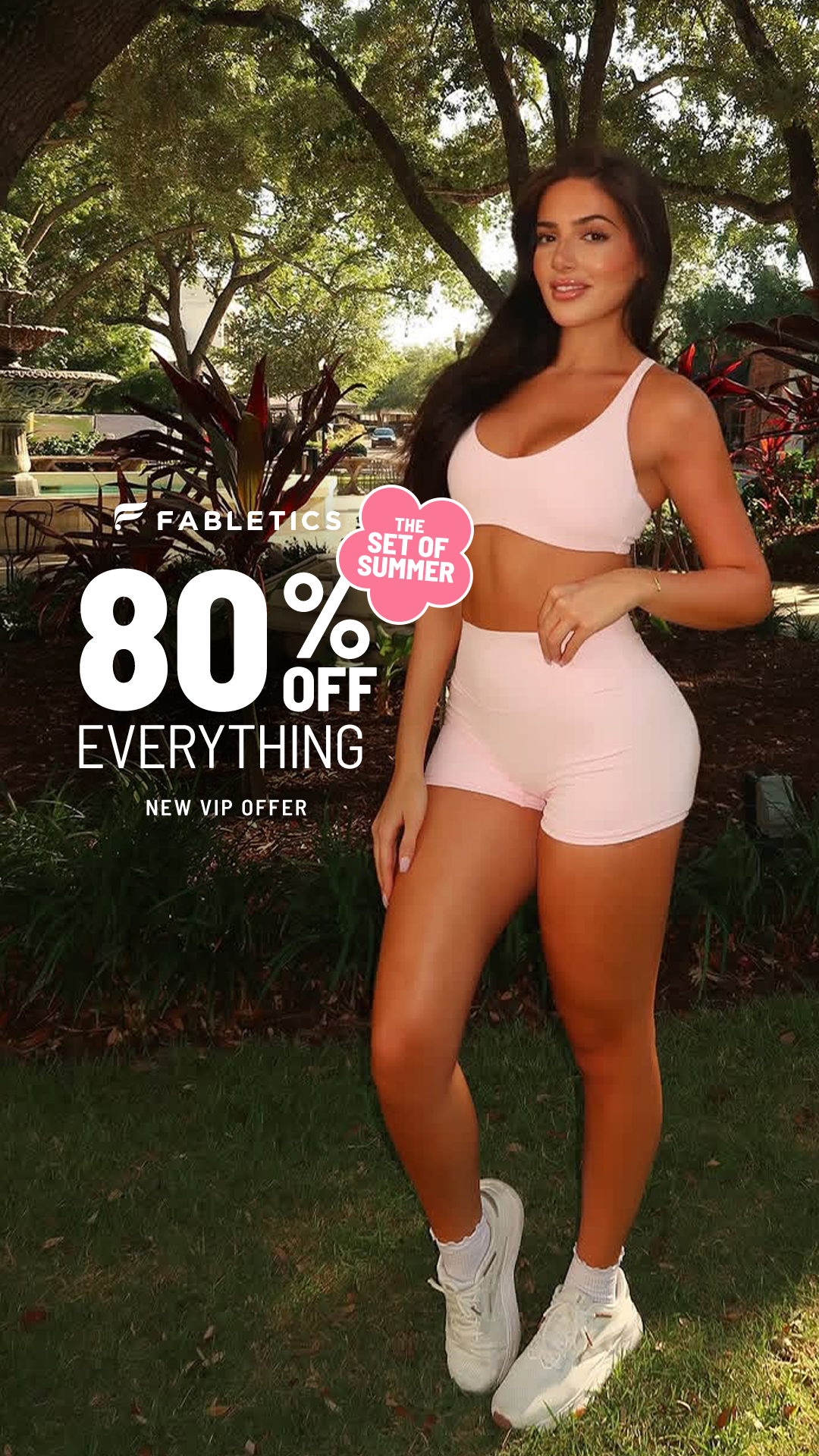 Fabletics Facebook ad