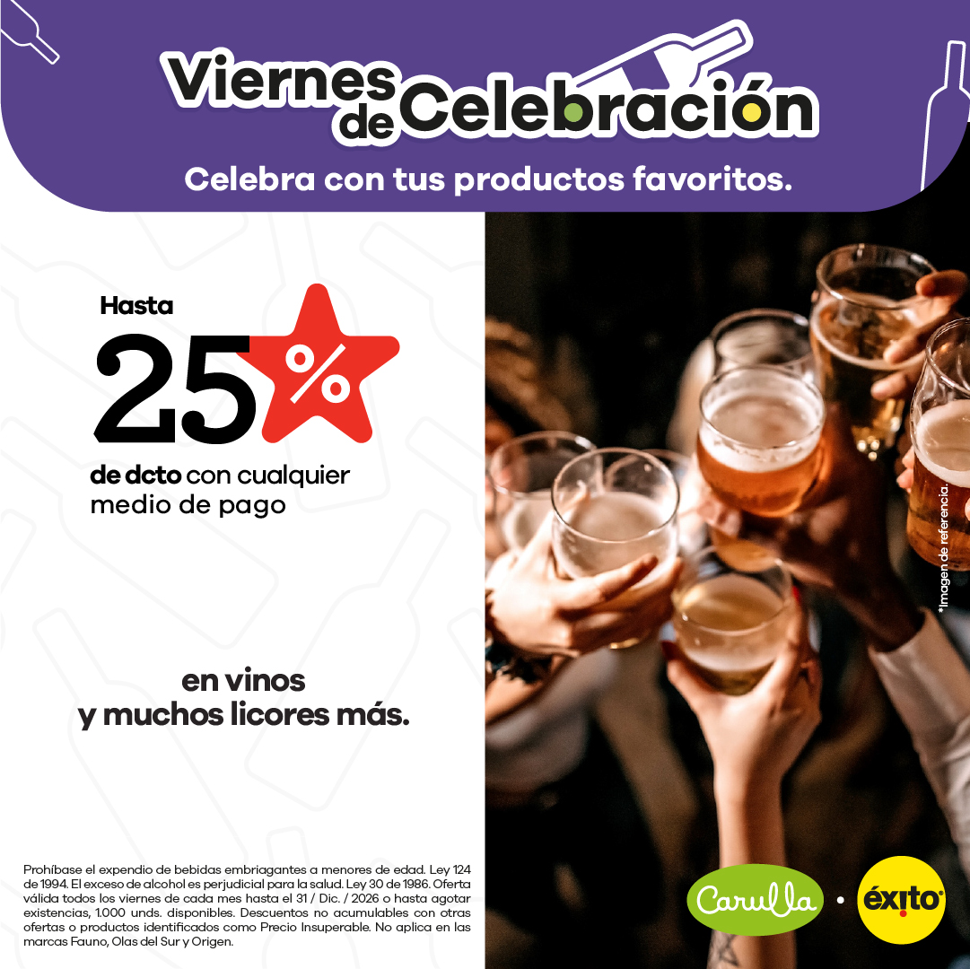 Éxito Facebook ad: Viernes para disfrutar.