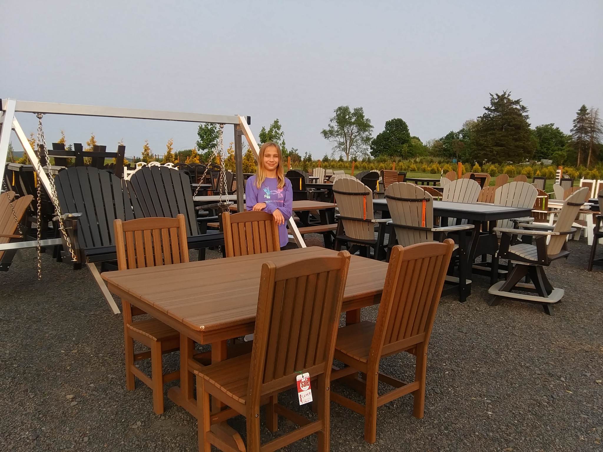 Andes Nursery Facebook ad: Wanna get WHOLESALE pricing on outdoor furniture?