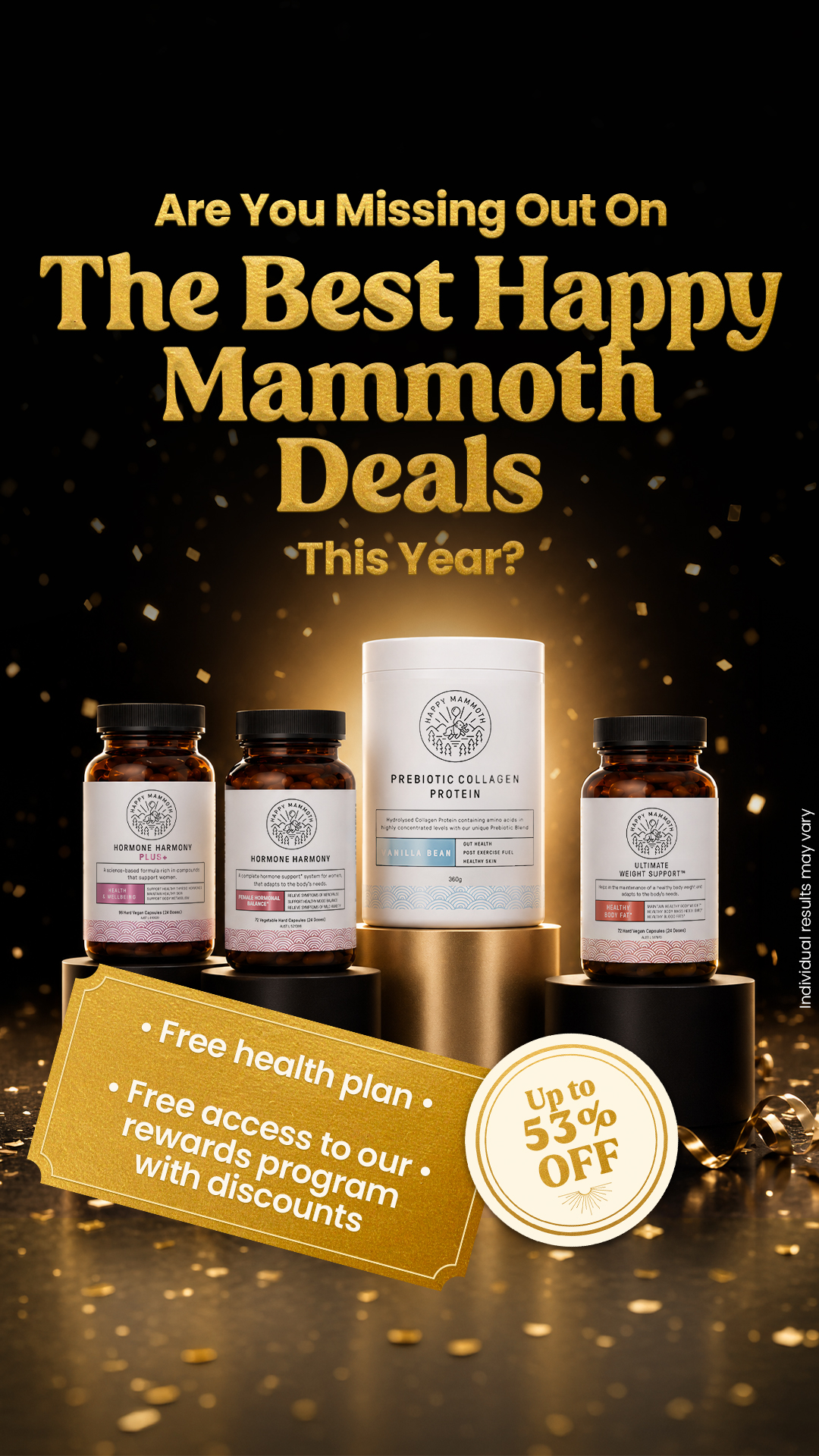 Happy Mammoth Facebook ad
