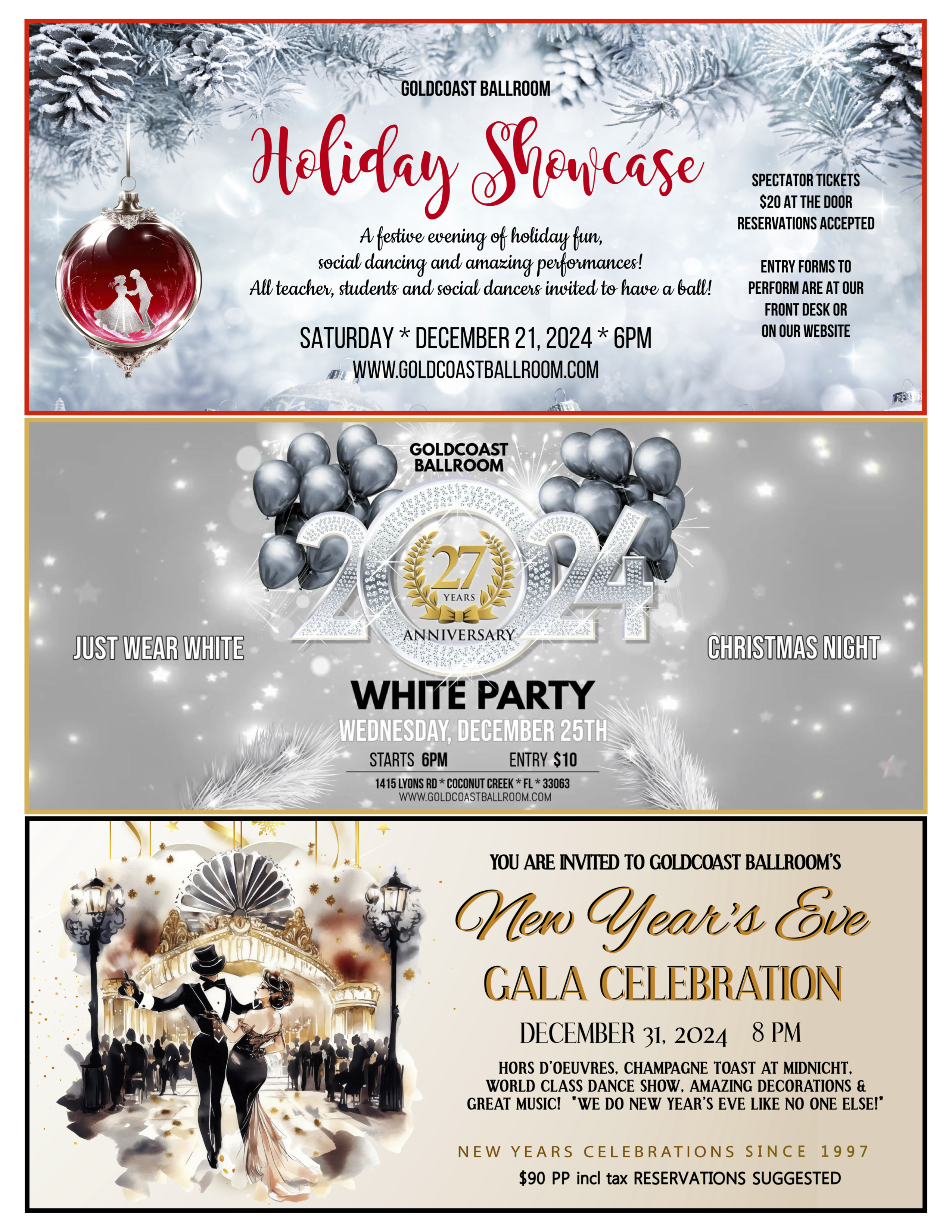 Goldcoast Ballroom Facebook ad