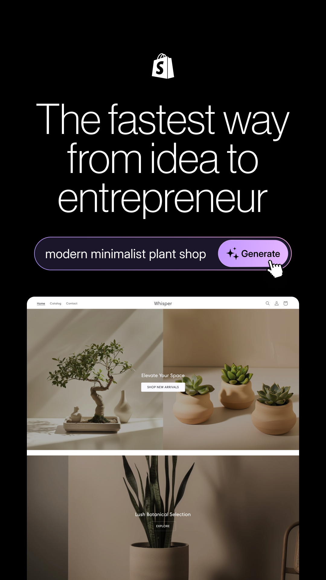 Shopify Facebook ad