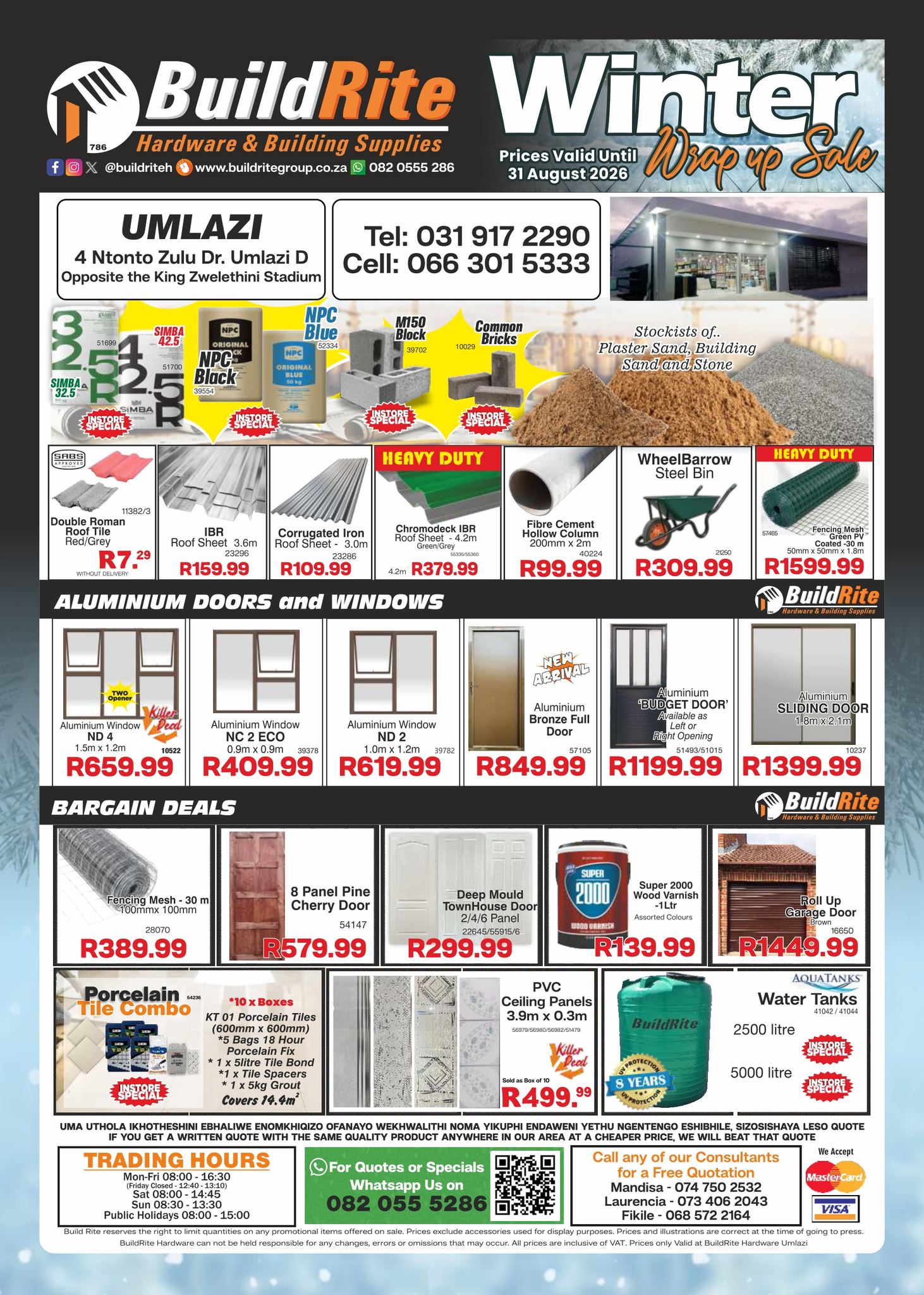 Build Rite Hardware Facebook ad