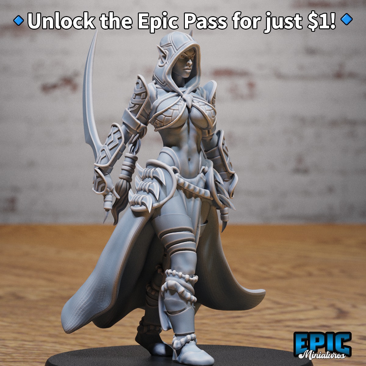 Epic Miniatures Facebook ad