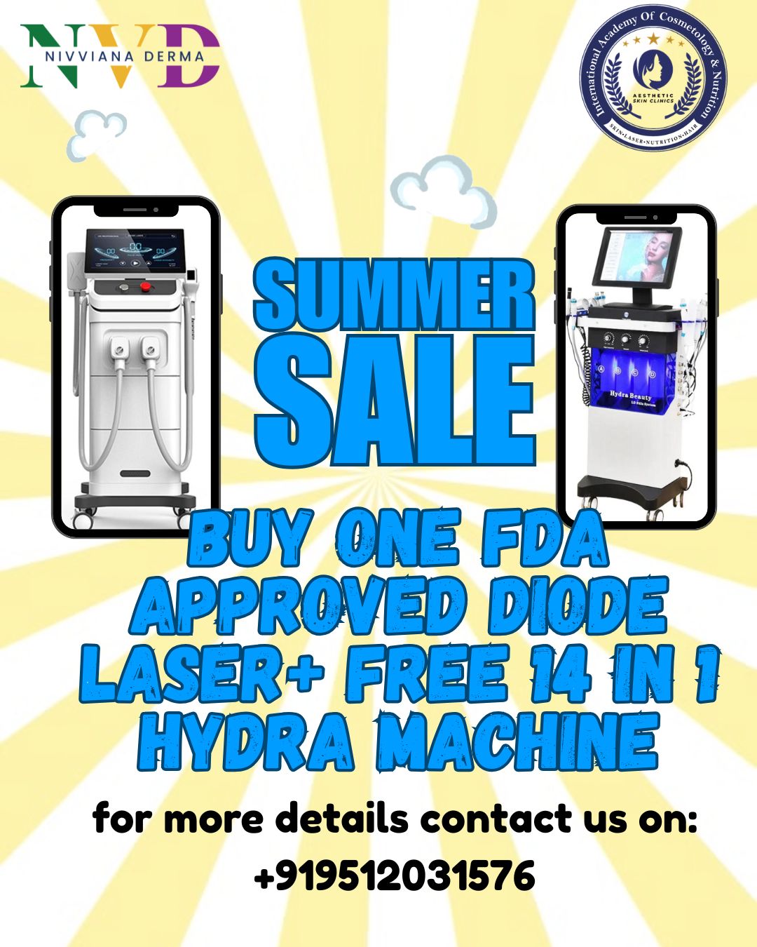 Aesthetic Skin Clinics and Academy Facebook ad: Nivviana Derma