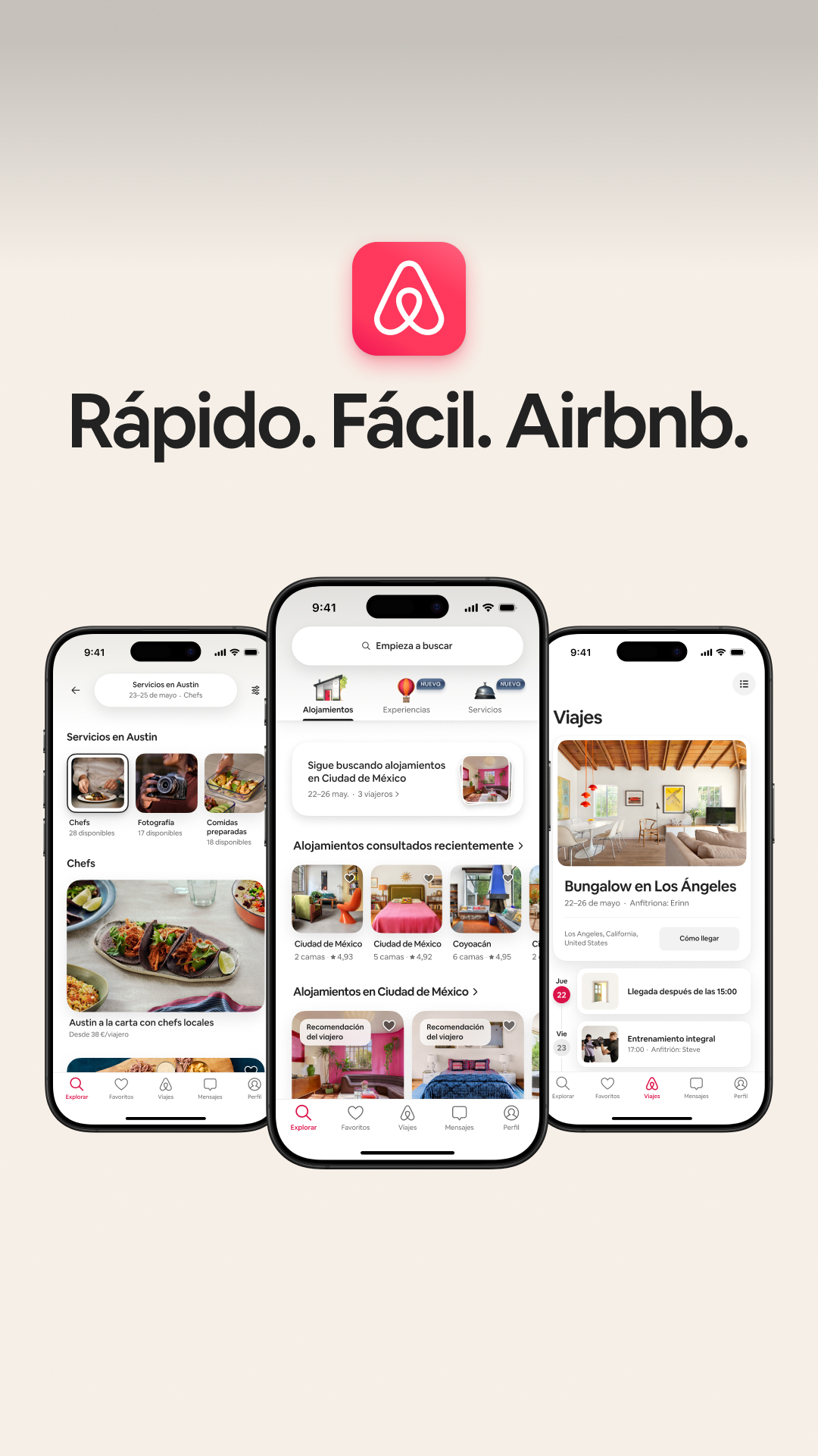 Airbnb Facebook ad