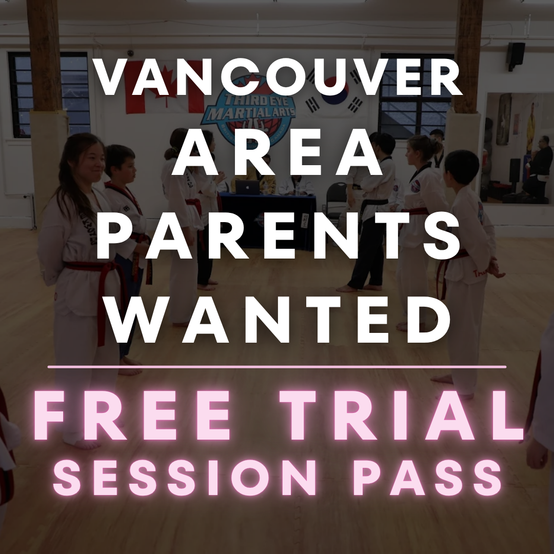 Third Eye Martial Arts Facebook ad: FIRST COME, FIRST SERVED!