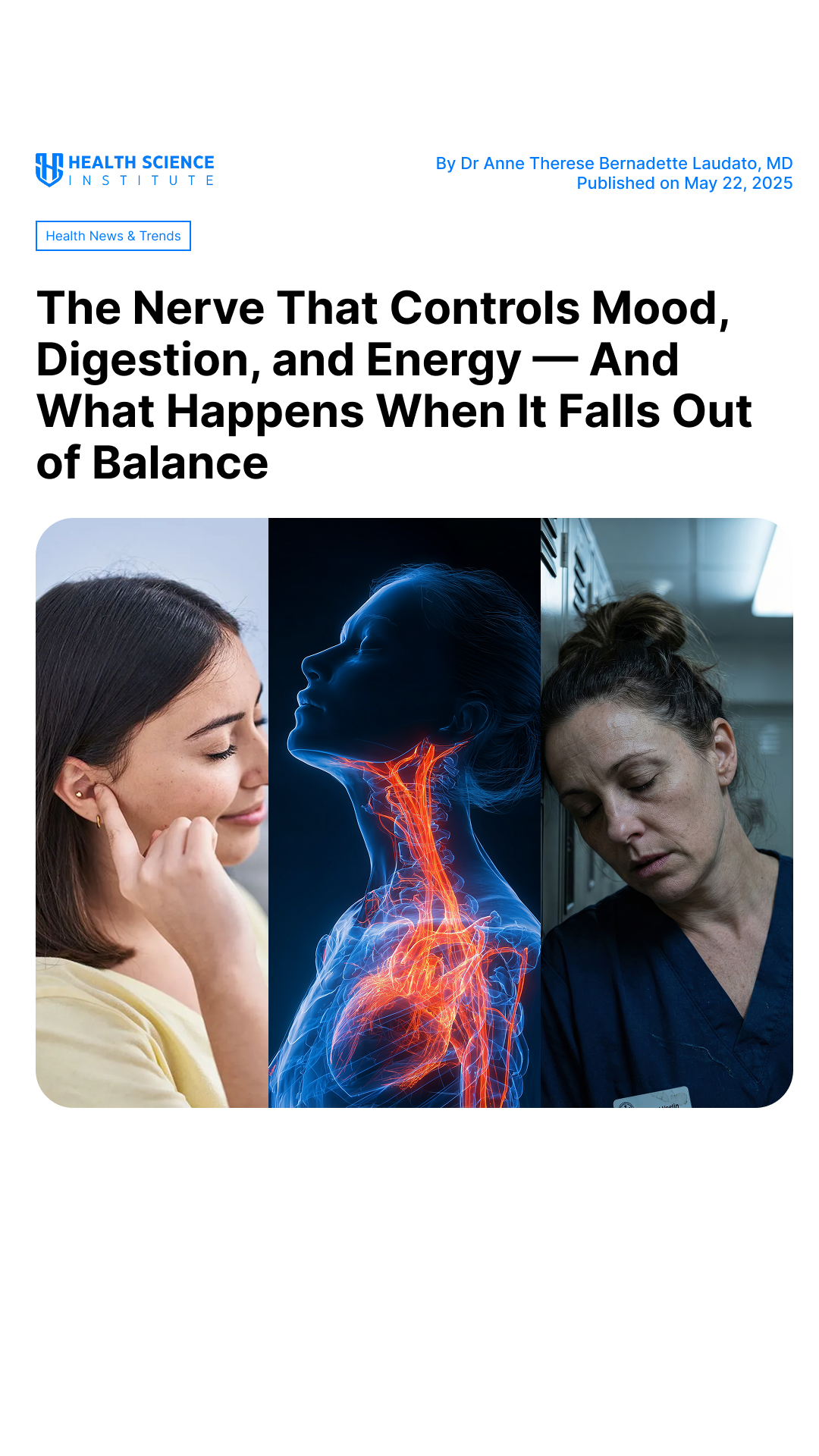 Health Science Facebook ad