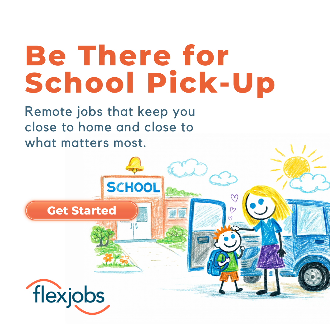 FlexJobs Facebook ad