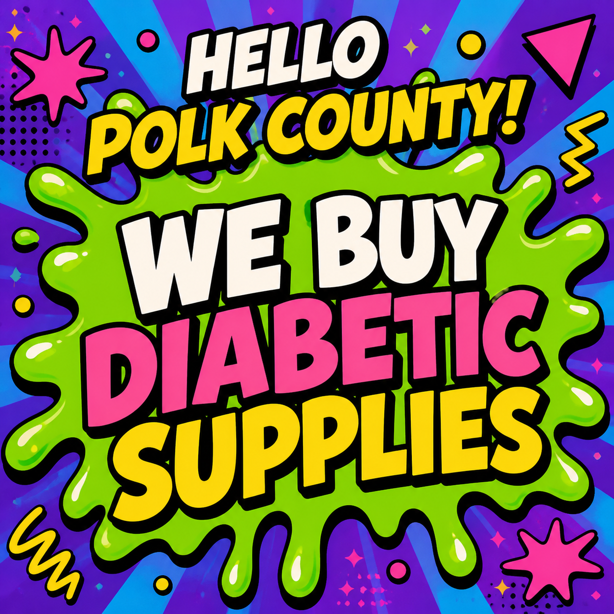 Test Strip Depot- Cash For Diabetic Supplies  Facebook ad