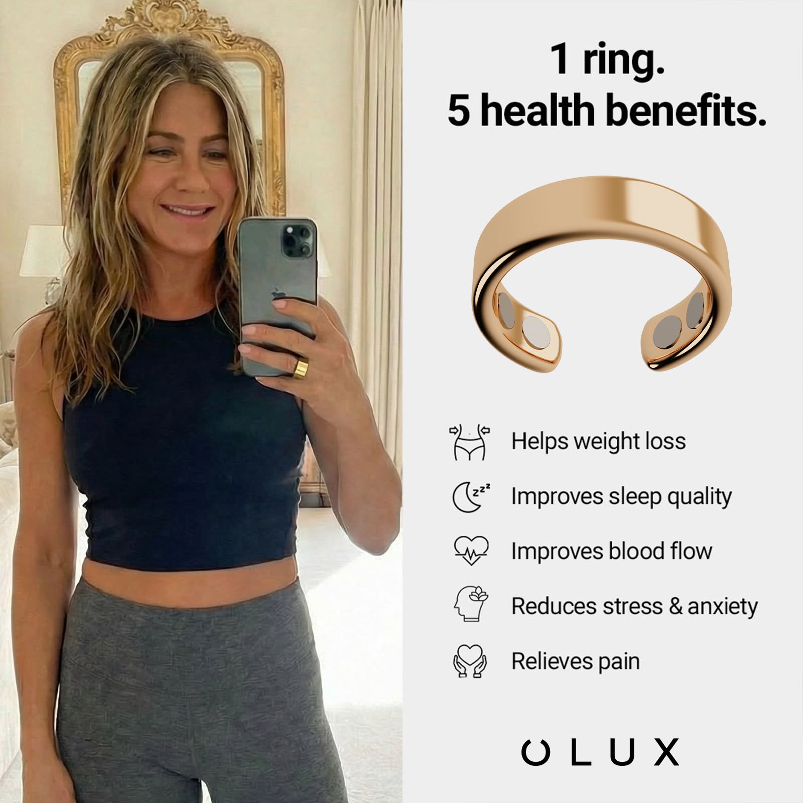 Olux Facebook ad