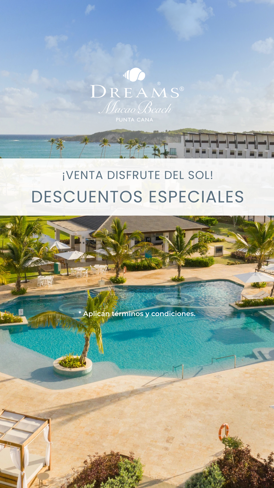 Dreams Macao Beach Punta Cana Facebook ad