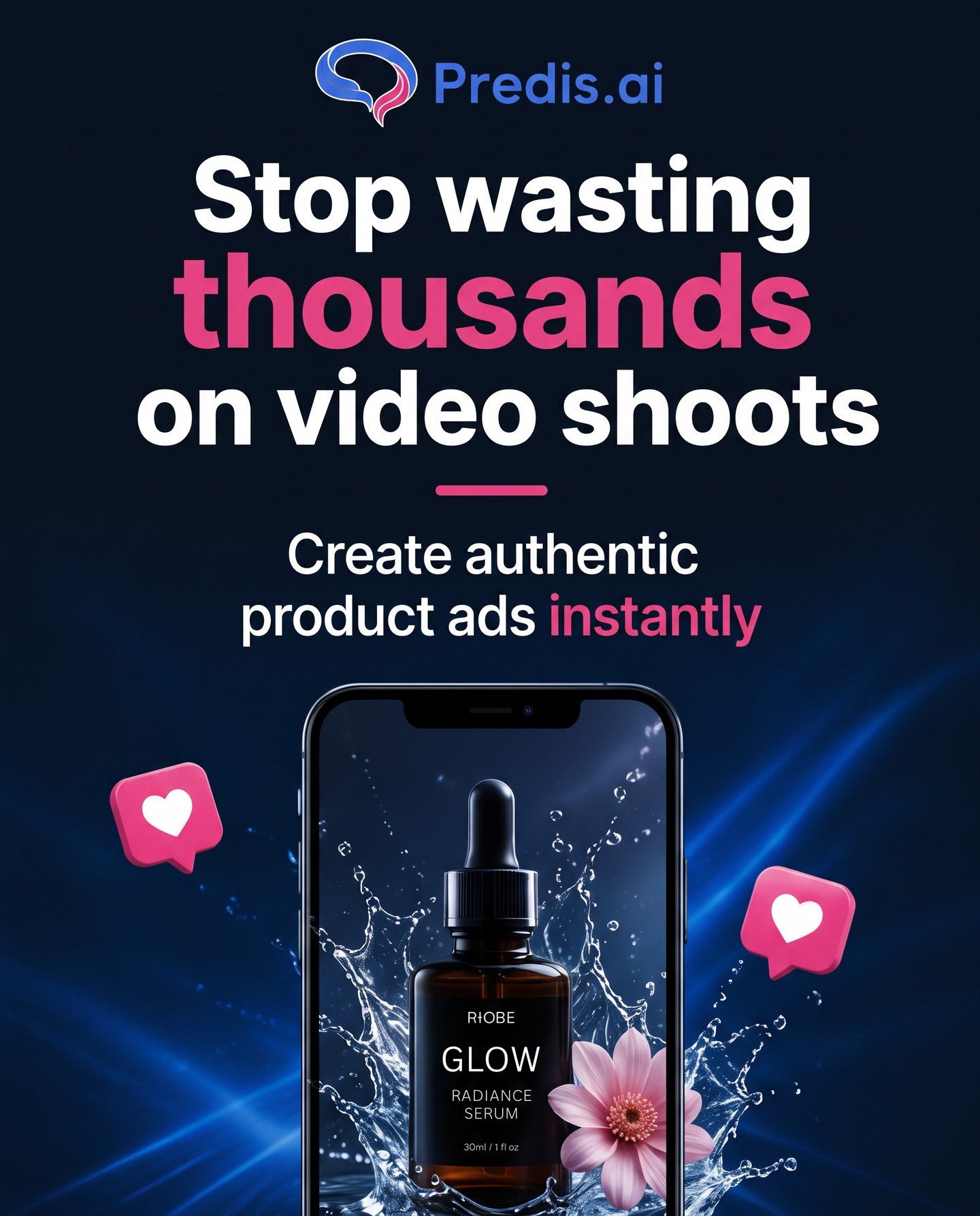 Predis.ai Facebook ad