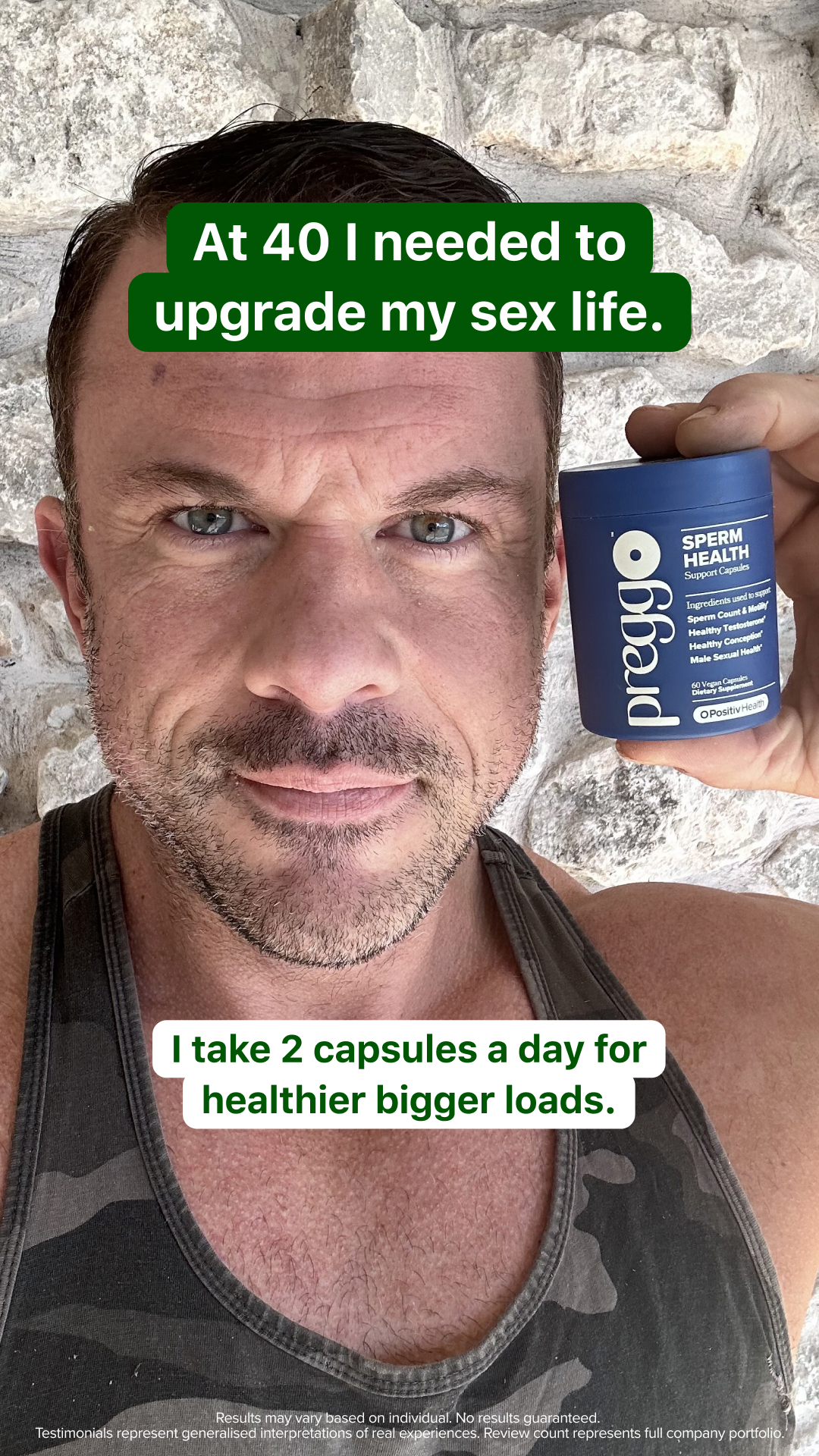 True Healthy Man Facebook ad