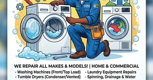 GuruZimbabwe Facebook ad: We repair all electrical Appliances such as stoves…