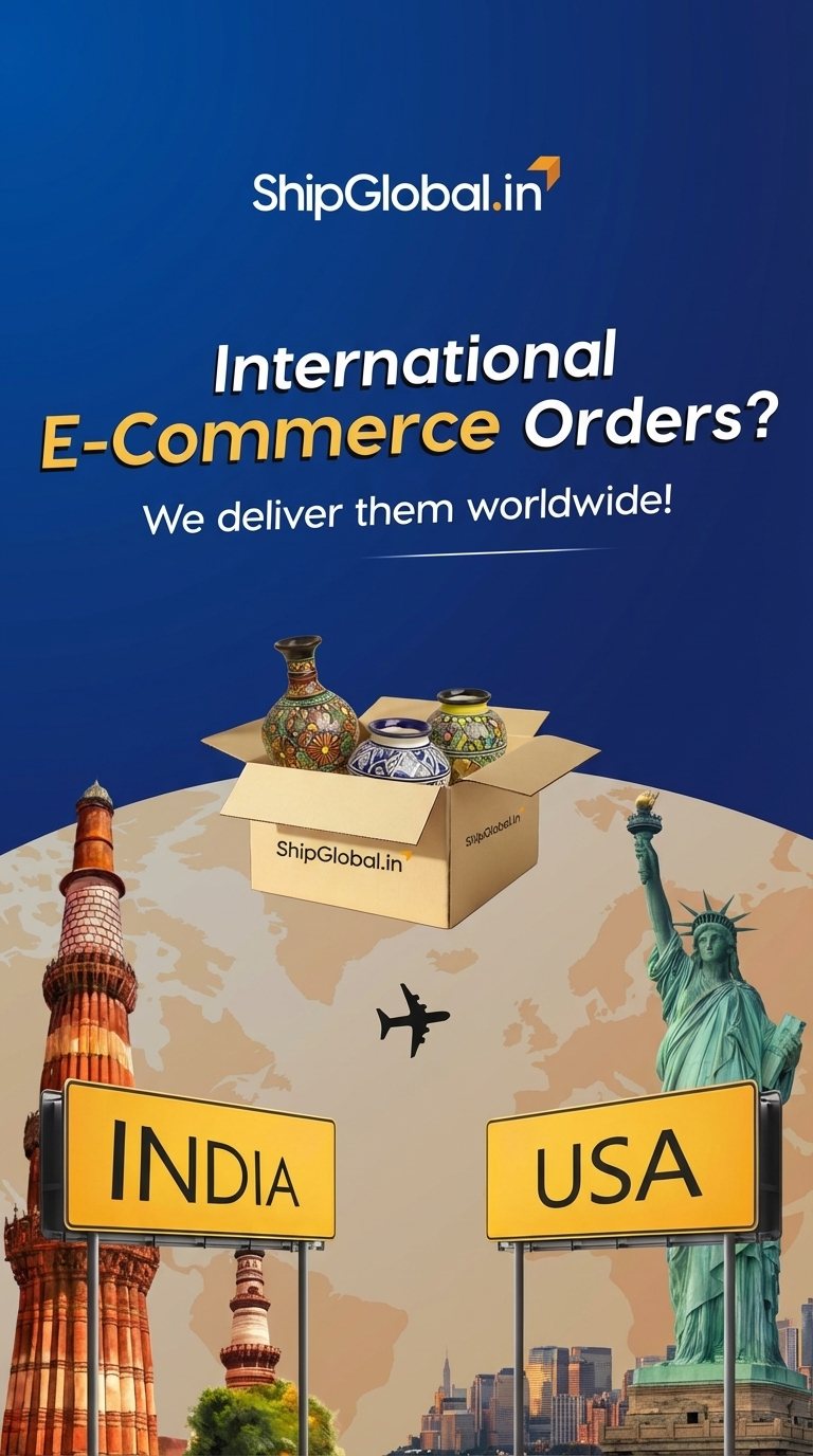 ShipGlobal.in Facebook ad: Place Order Now!