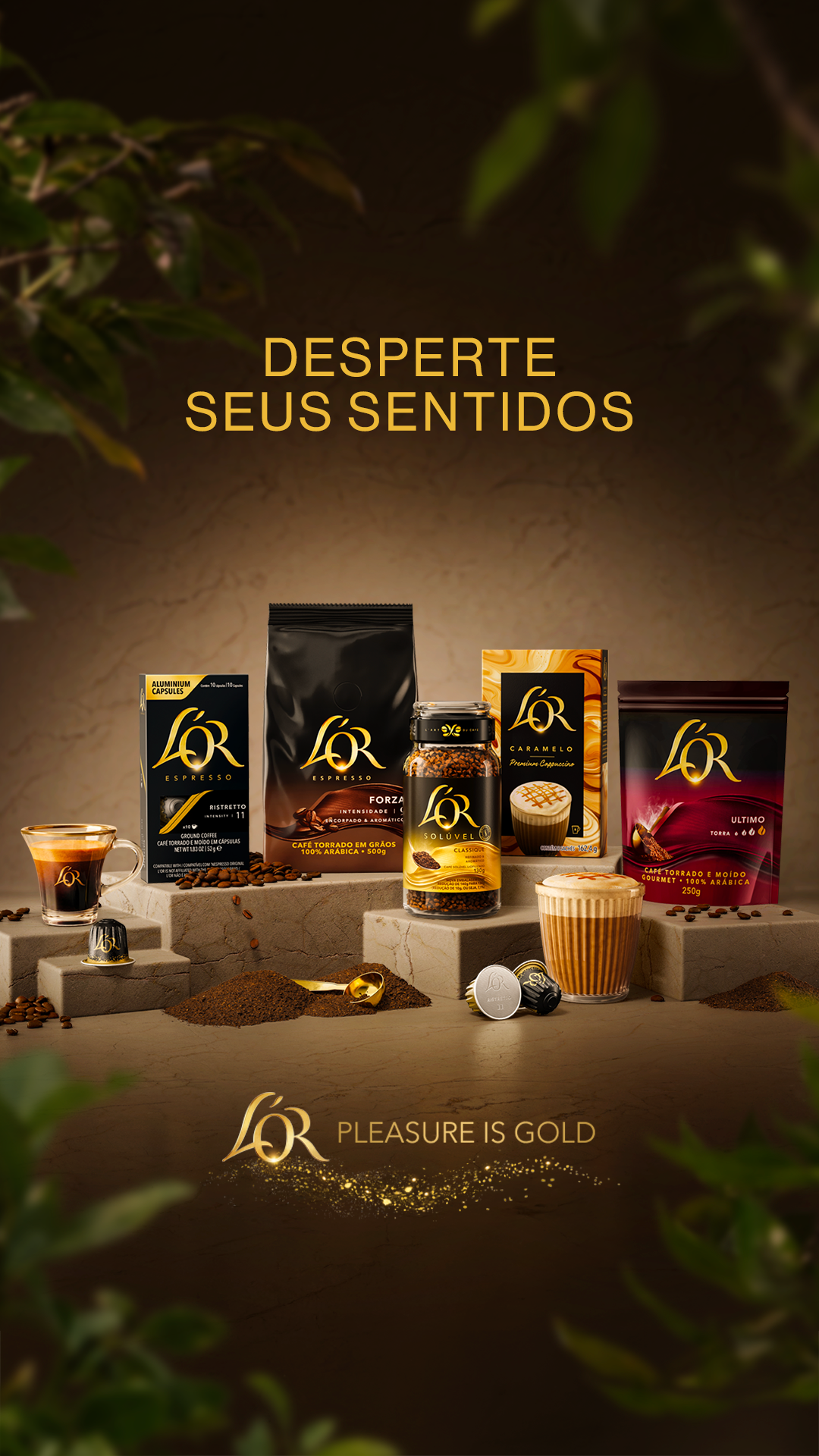 L'OR Espresso Facebook ad