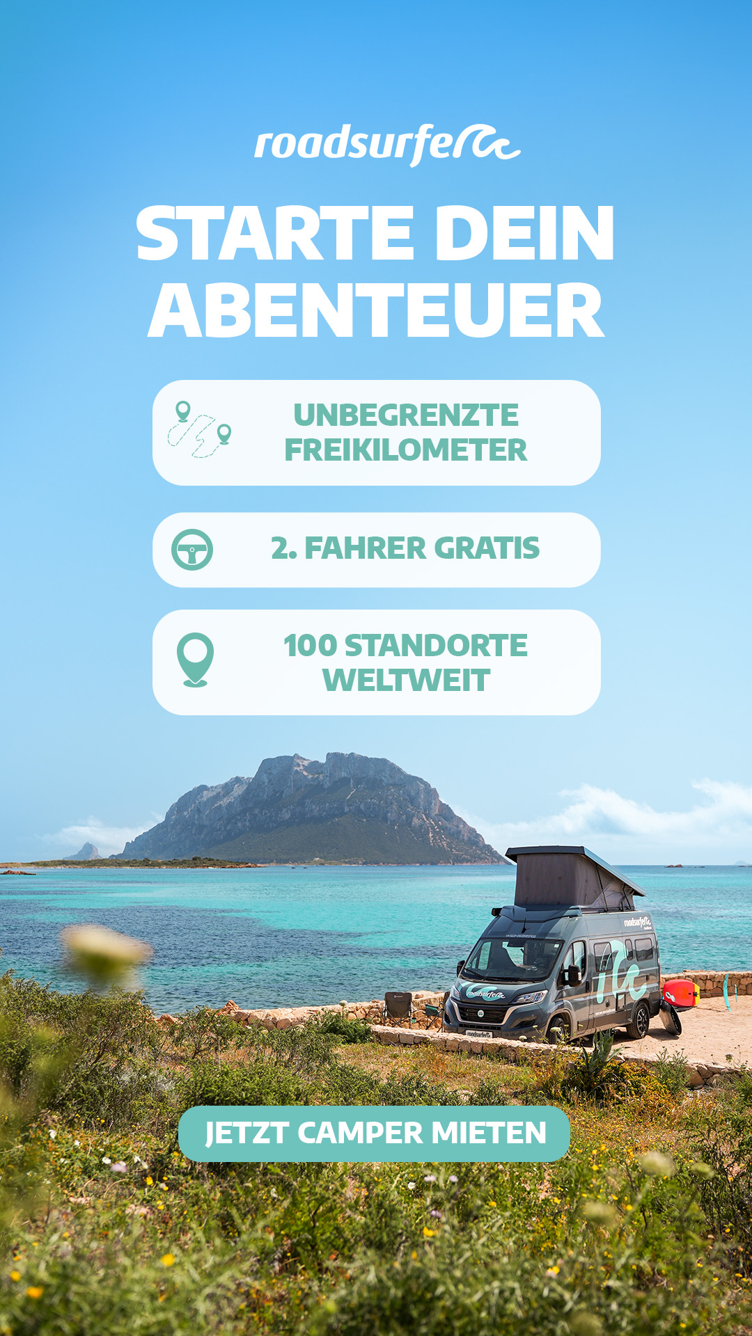 roadsurfer Facebook ad