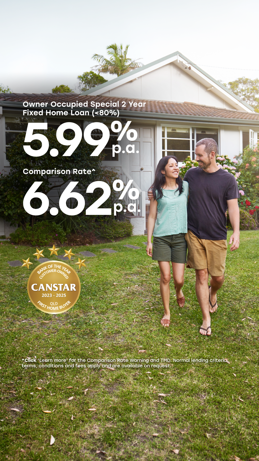 Queensland Country Bank Facebook ad from Jul 23, 2026