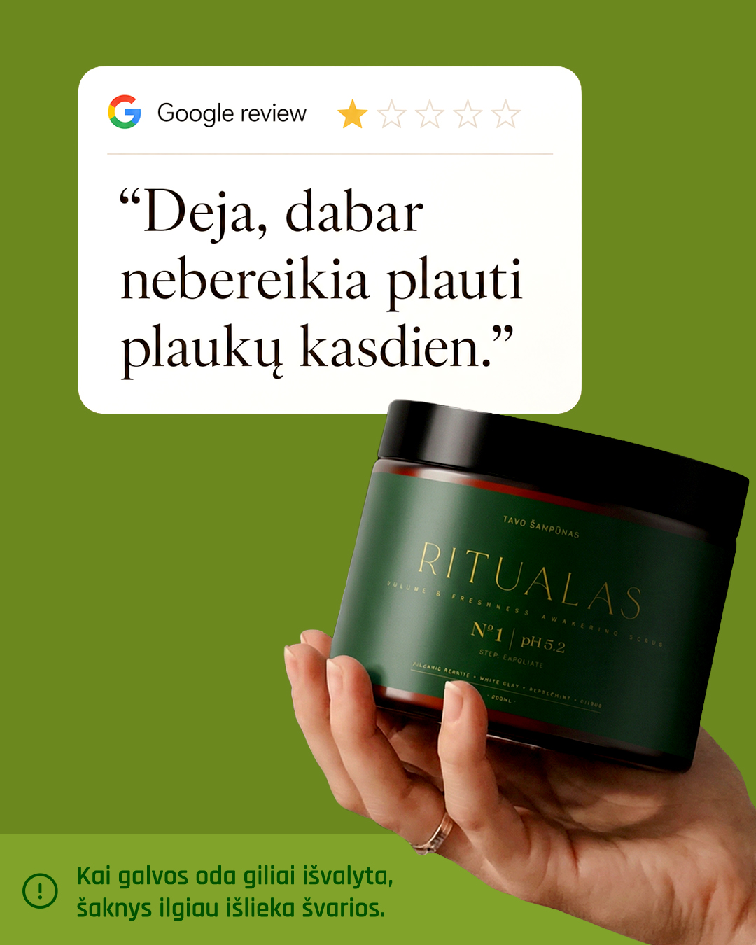 Tavo Šampūnas Facebook ad