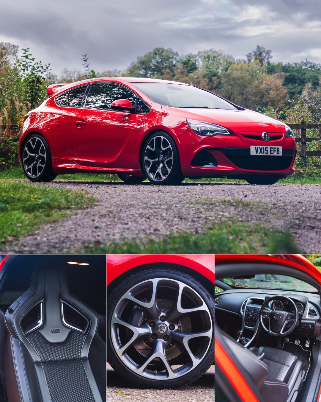 Redline Competitions Facebook ad: WIN this Vauxhall Astra GTC VXR INSTANTLY