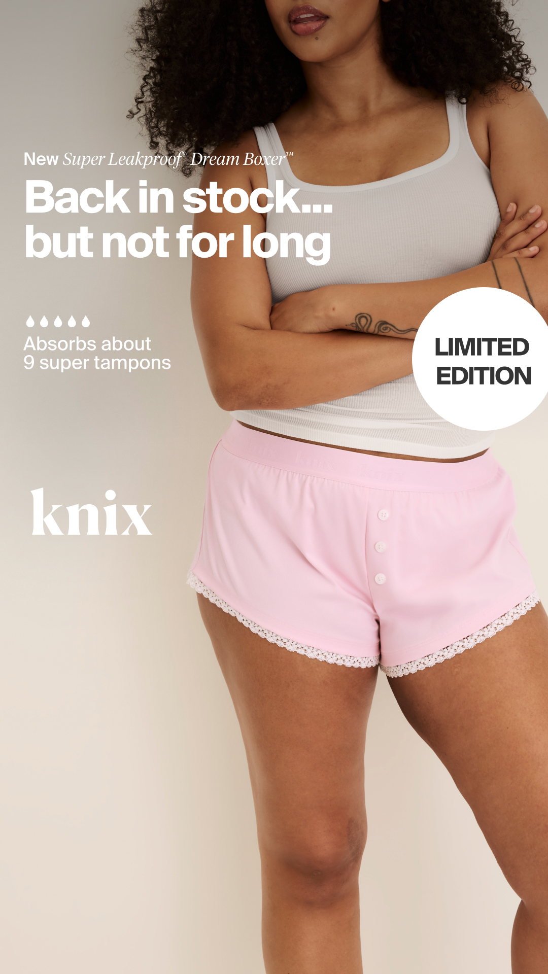 Knix Facebook ad