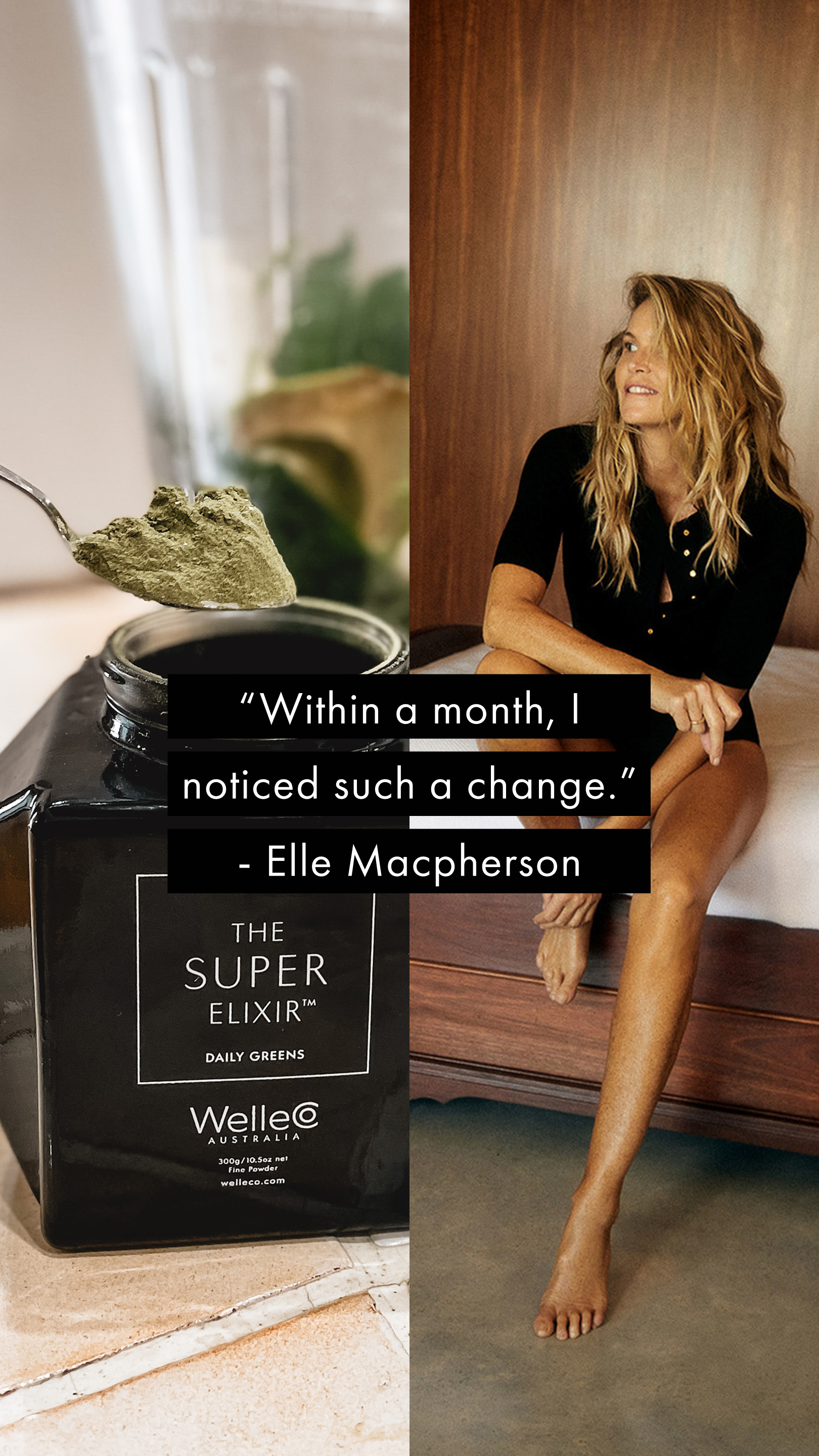 Elle Macpherson Facebook ad