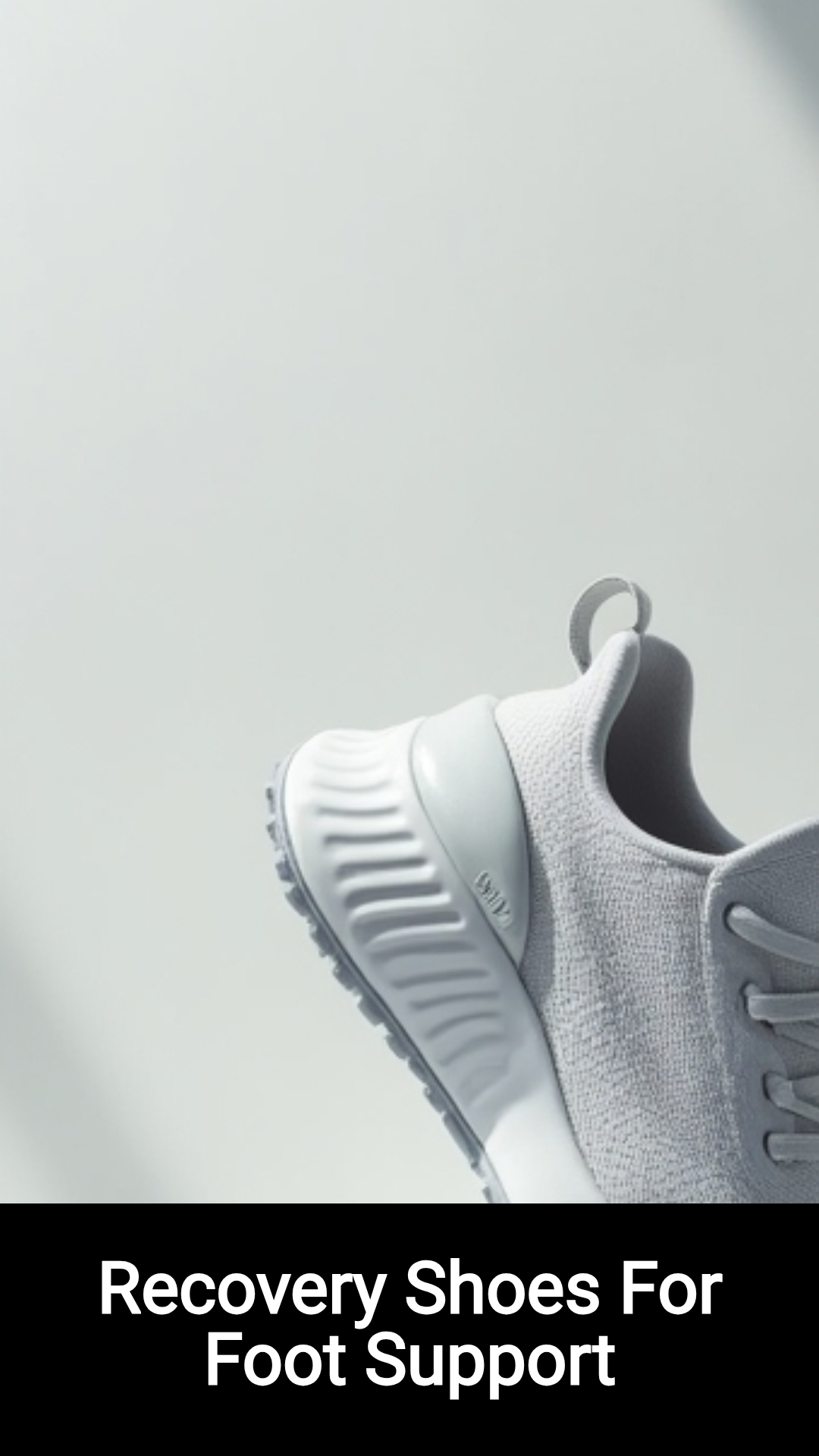 ExploreAnswers Inflow Facebook ad: Step Into Relief: Recovery Shoes For Foot Support.