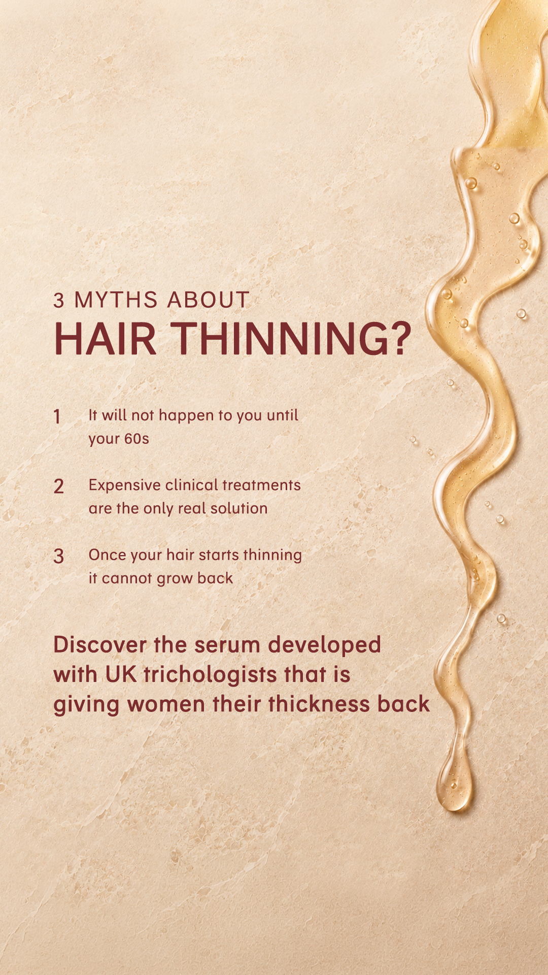 Chāmpo Haircare Facebook ad
