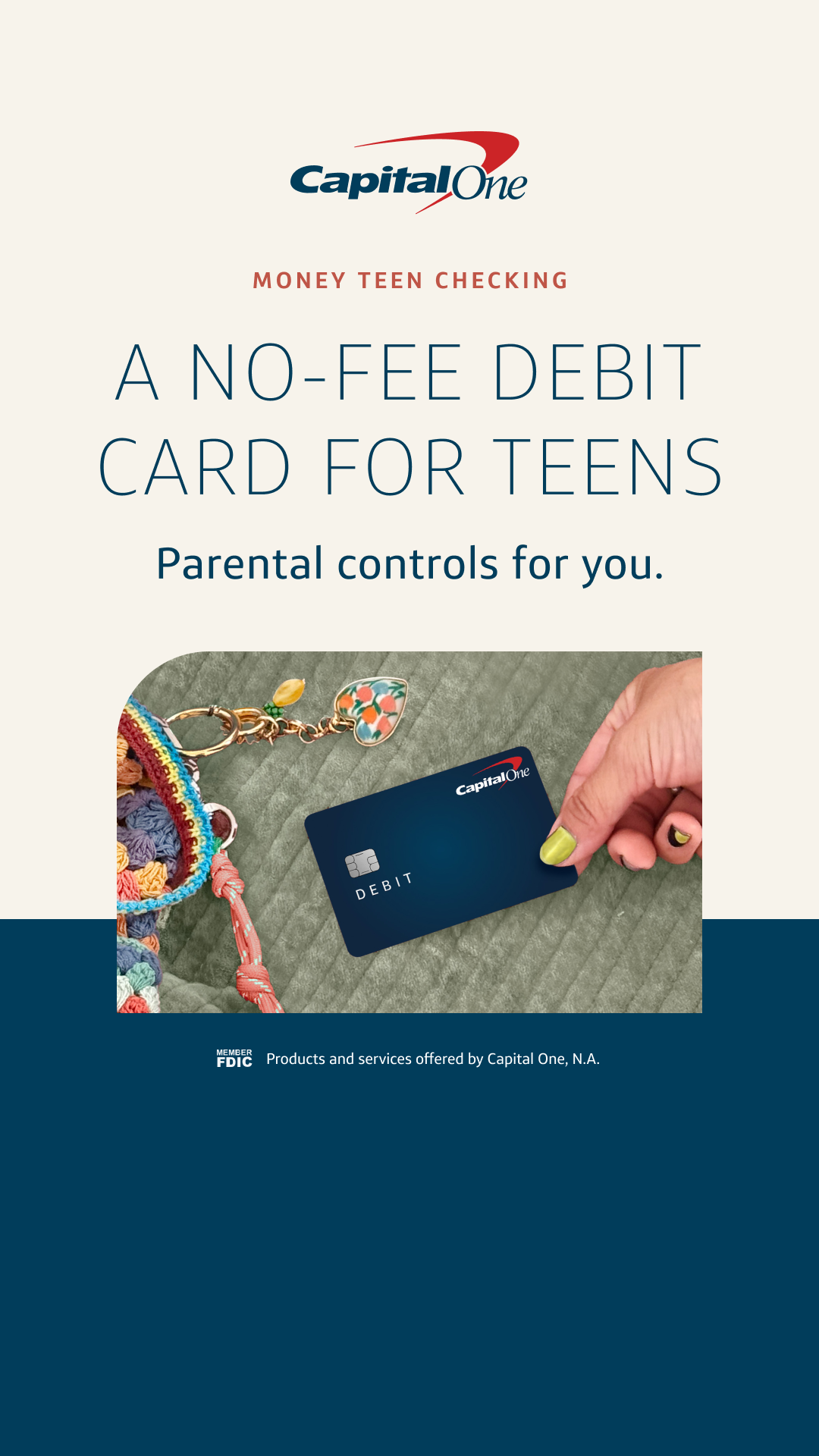 Capital One Facebook ad