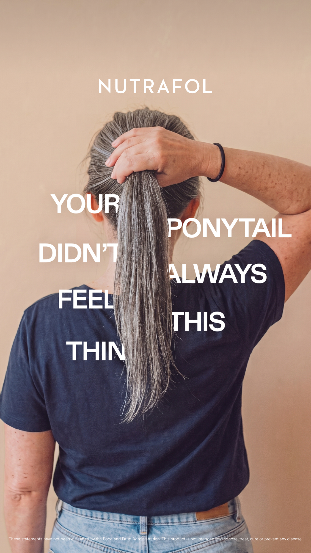 Nutrafol Facebook ad: Hair Changes With This Stage