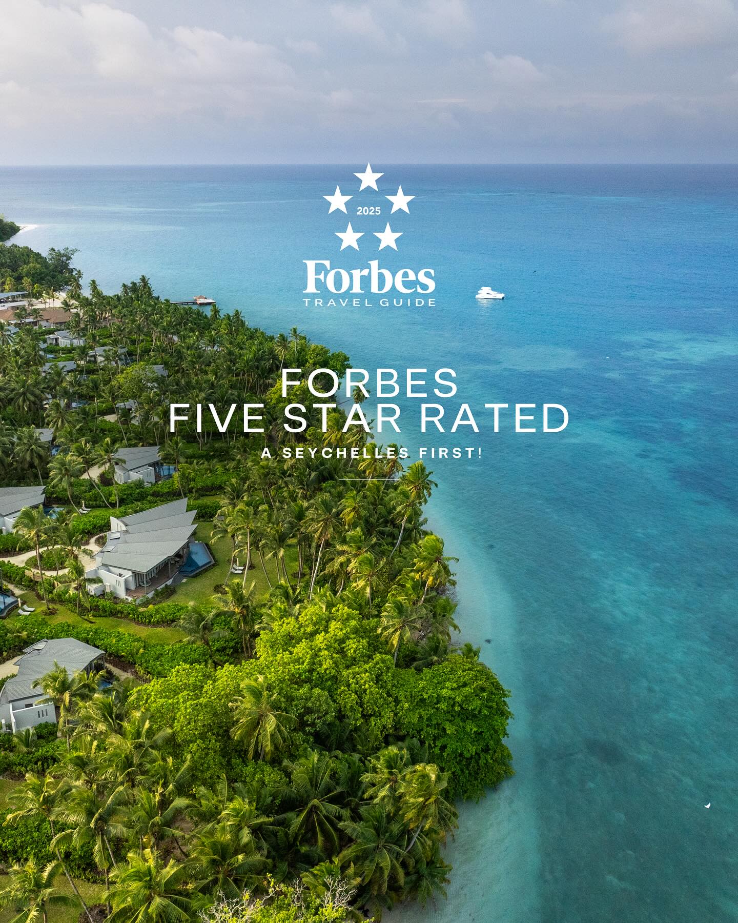 Waldorf Astoria Seychelles Platte Island Facebook ad: A groundbreaking first for Seychelles!