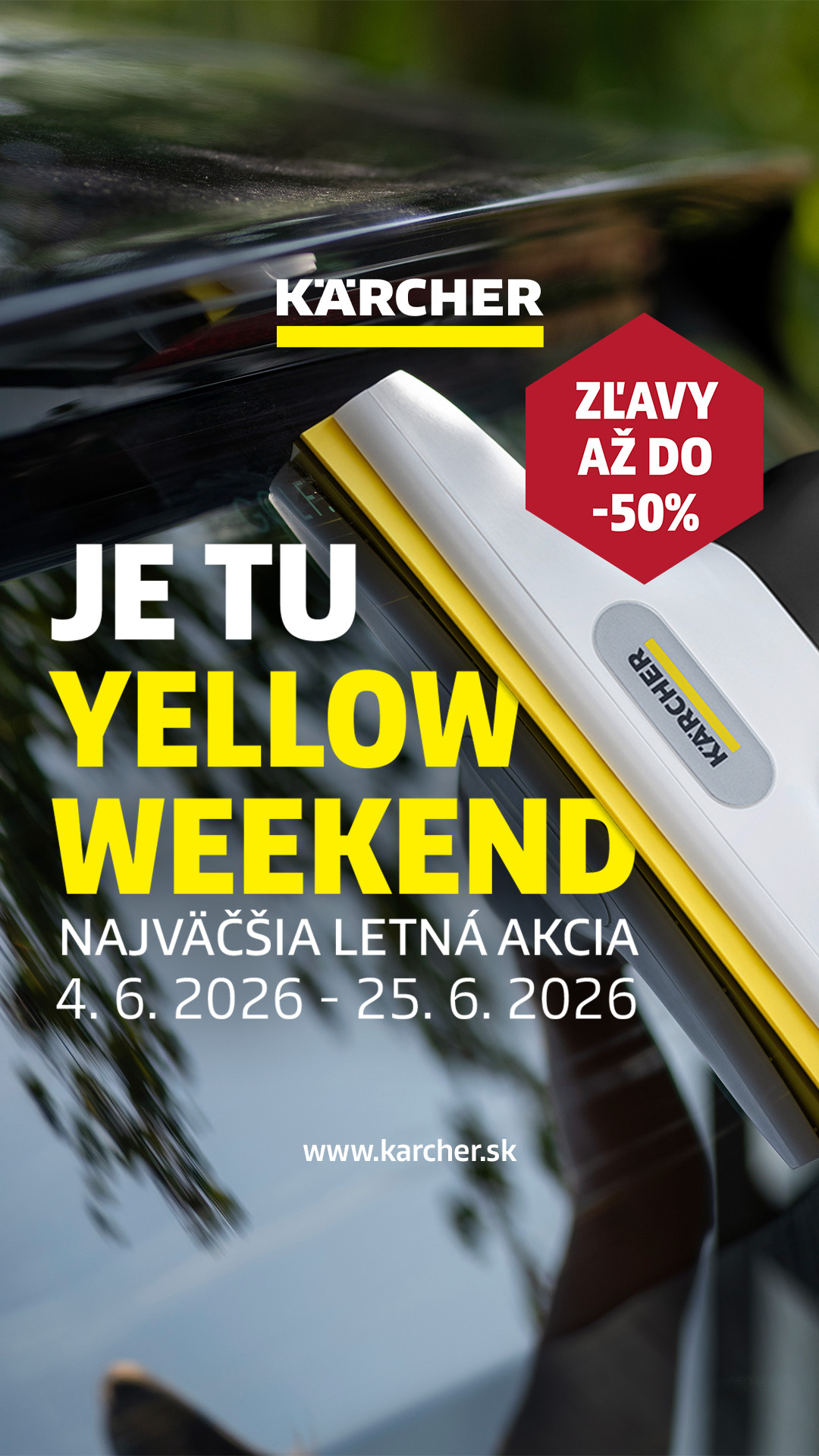 KÄRCHER Slovakia Facebook ad from Jun 5, 2026