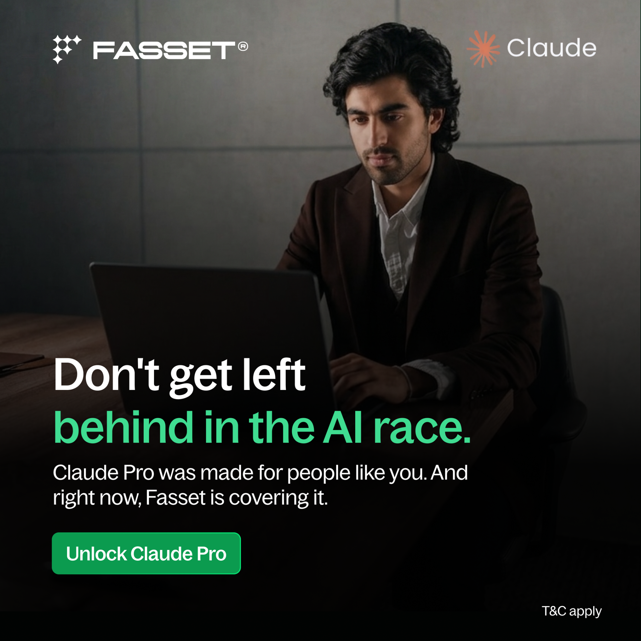 Fasset Facebook ad: Fasset: Global Digital Bank